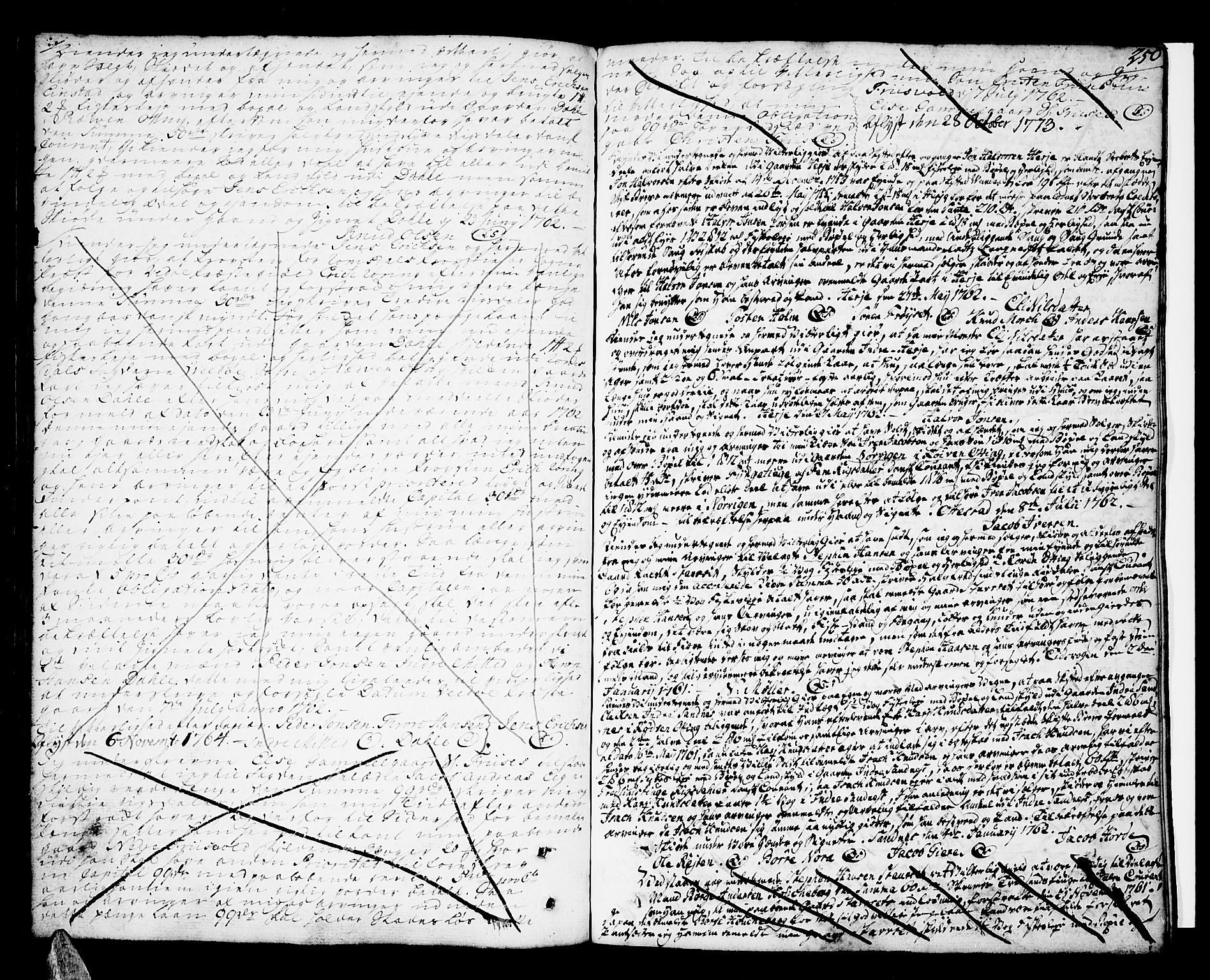 Romsdal sorenskriveri, SAT/A-4149/1/2/2C/L0003: Mortgage book no. 3, 1747-1767, p. 250