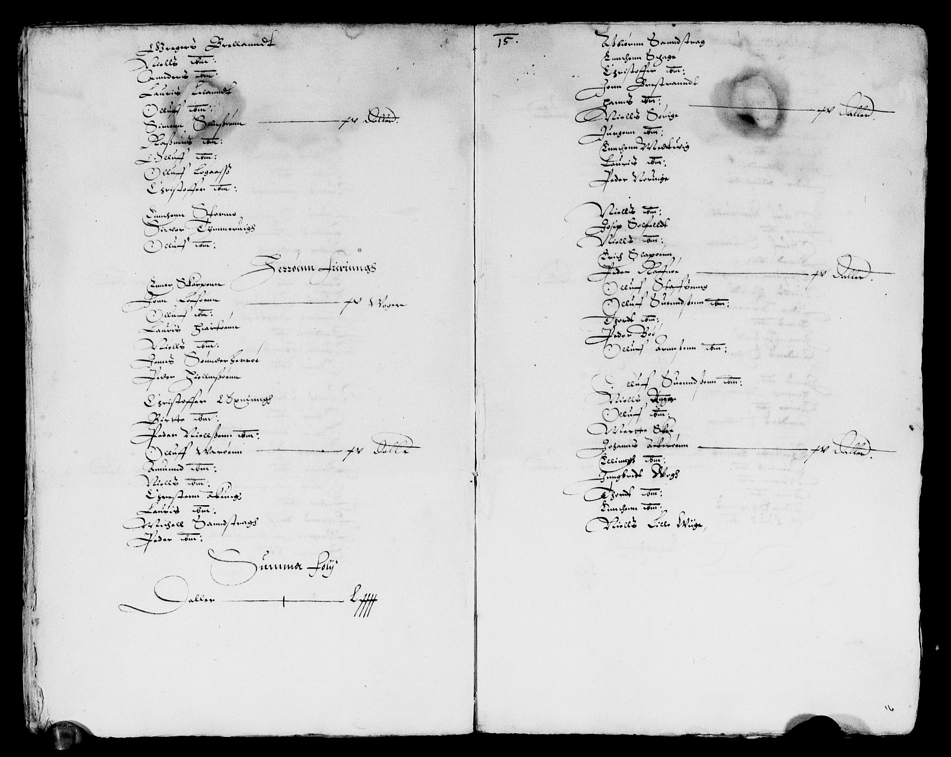 Rentekammeret inntil 1814, Reviderte regnskaper, Lensregnskaper, AV/RA-EA-5023/R/Rb/Rbz/L0009: Nordlandenes len, 1617-1618