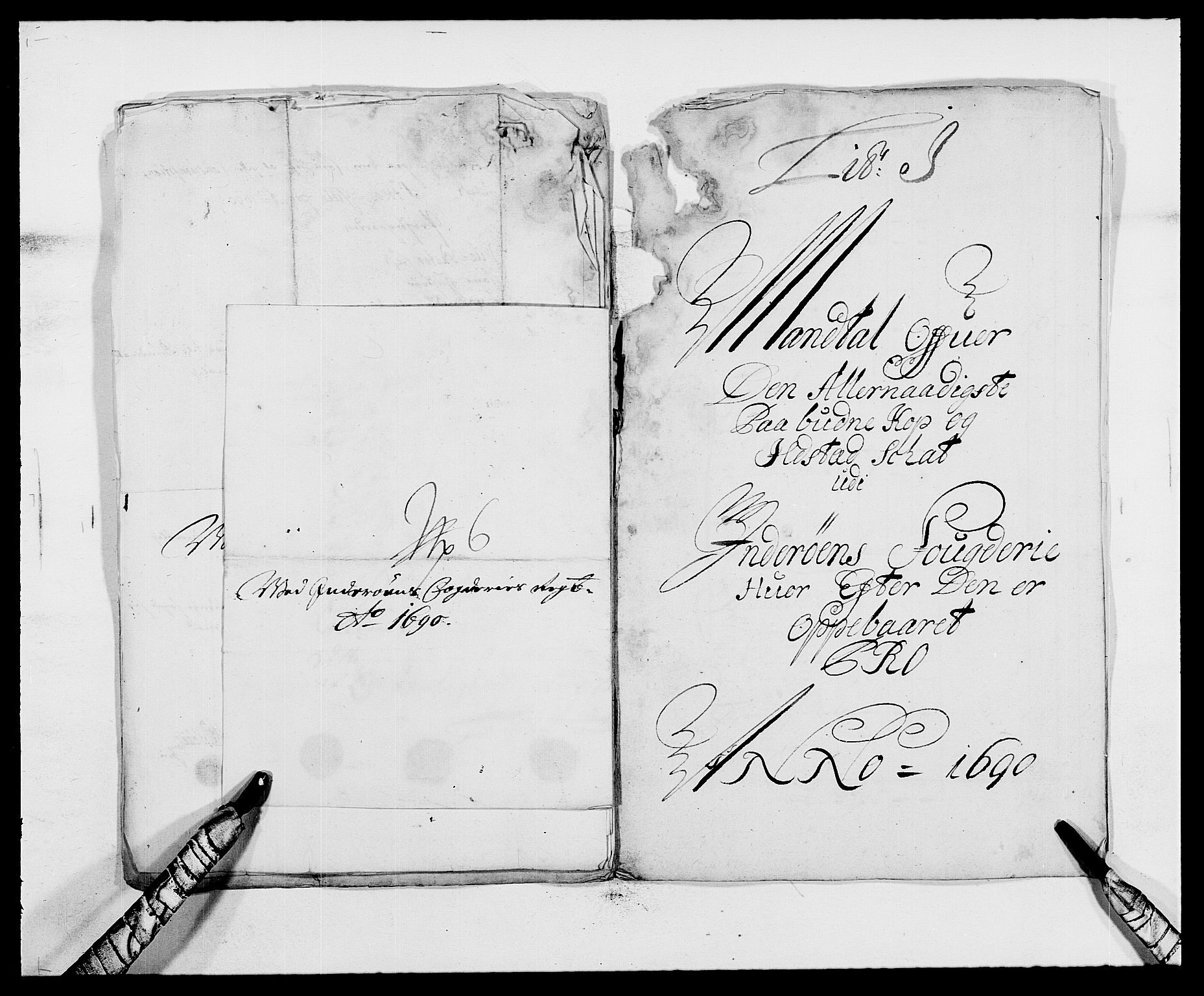 Rentekammeret inntil 1814, Reviderte regnskaper, Fogderegnskap, RA/EA-4092/R63/L4307: Fogderegnskap Inderøy, 1690-1691, p. 126
