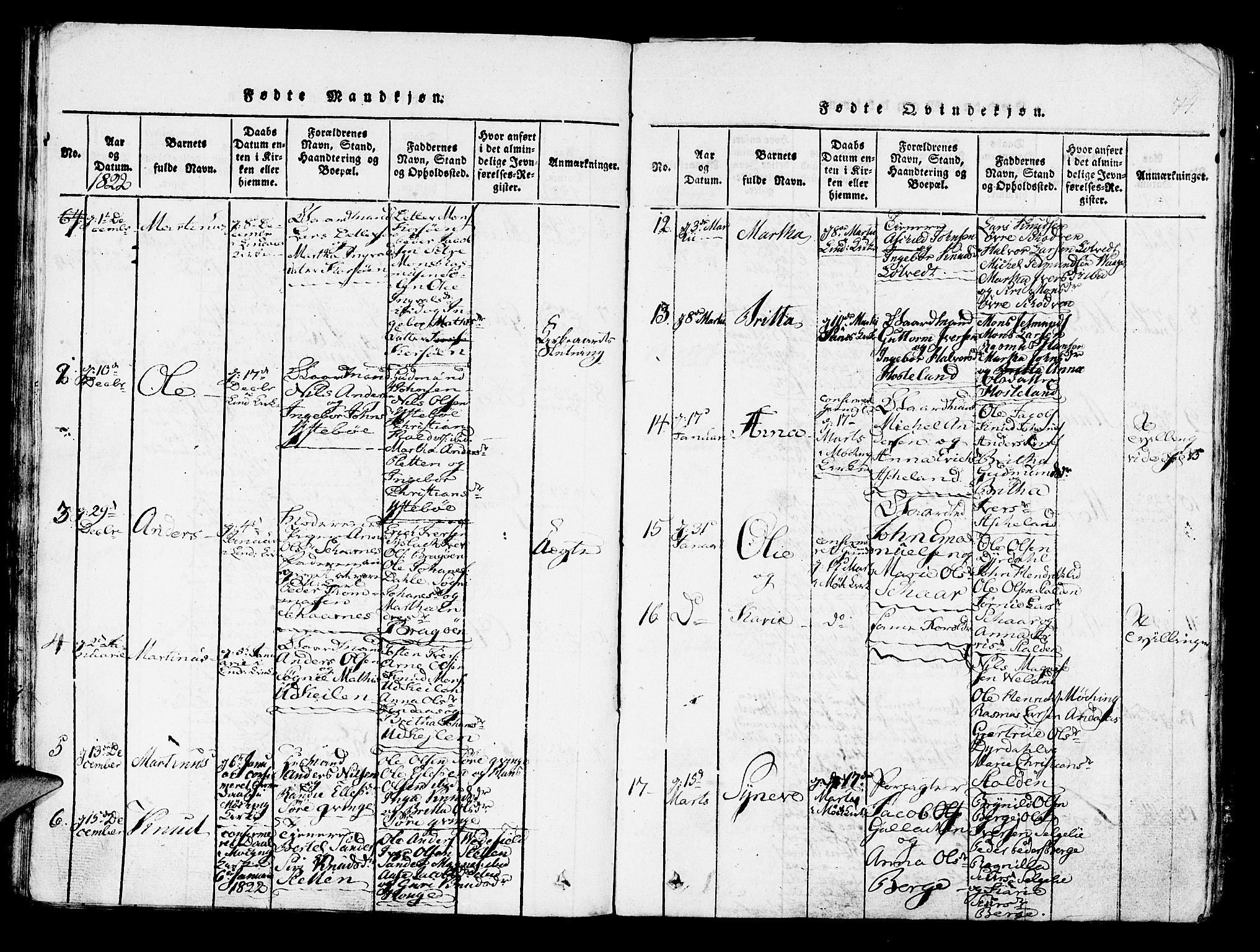 Lindås Sokneprestembete, SAB/A-76701/H/Haa: Parish register (official) no. A 7, 1816-1823, p. 74