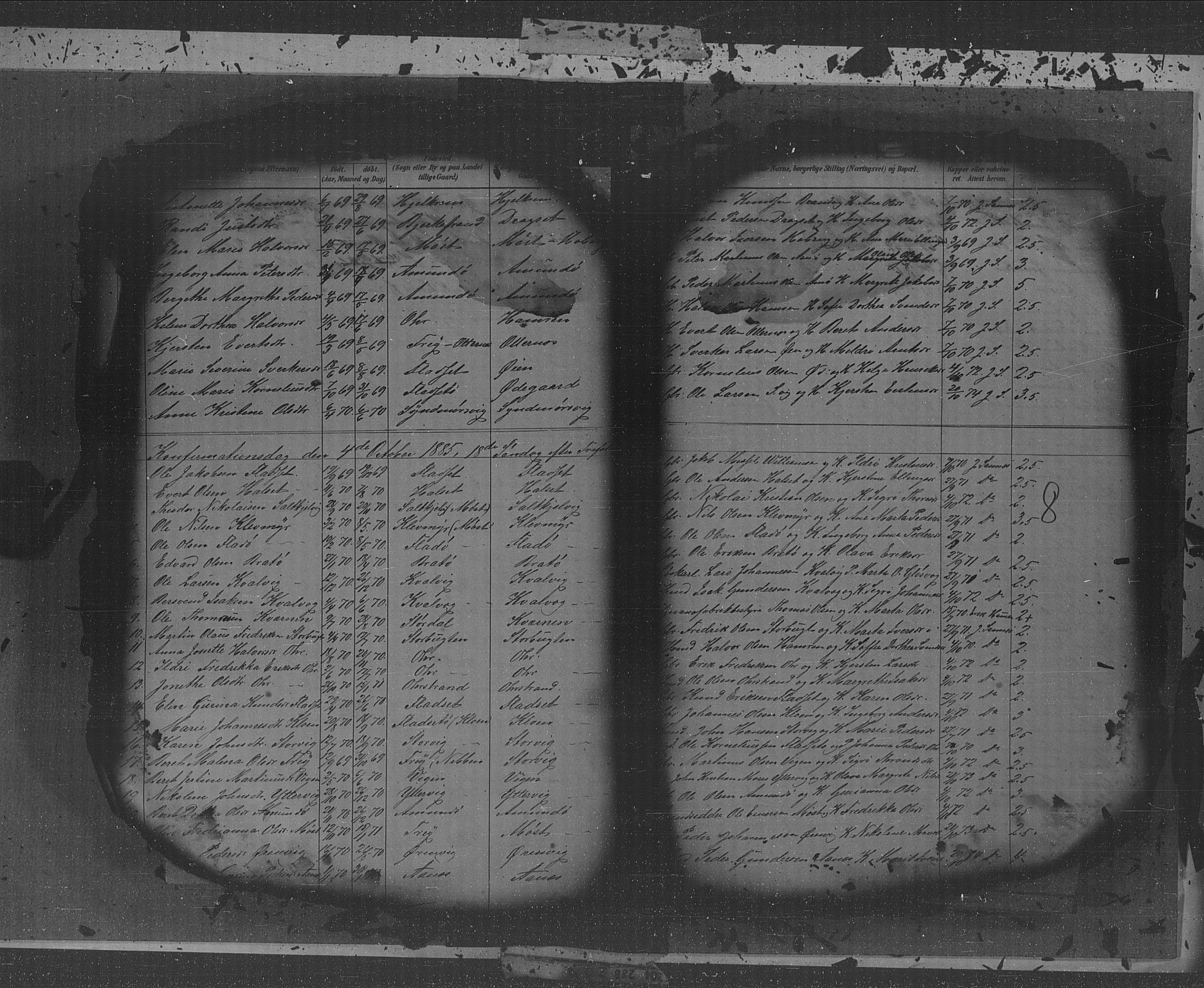 Kristiansund sokneprestkontor, SAT/A-1068/1/I/I1: Parish register (copy) no. 31, 1880-1918, p. 8
