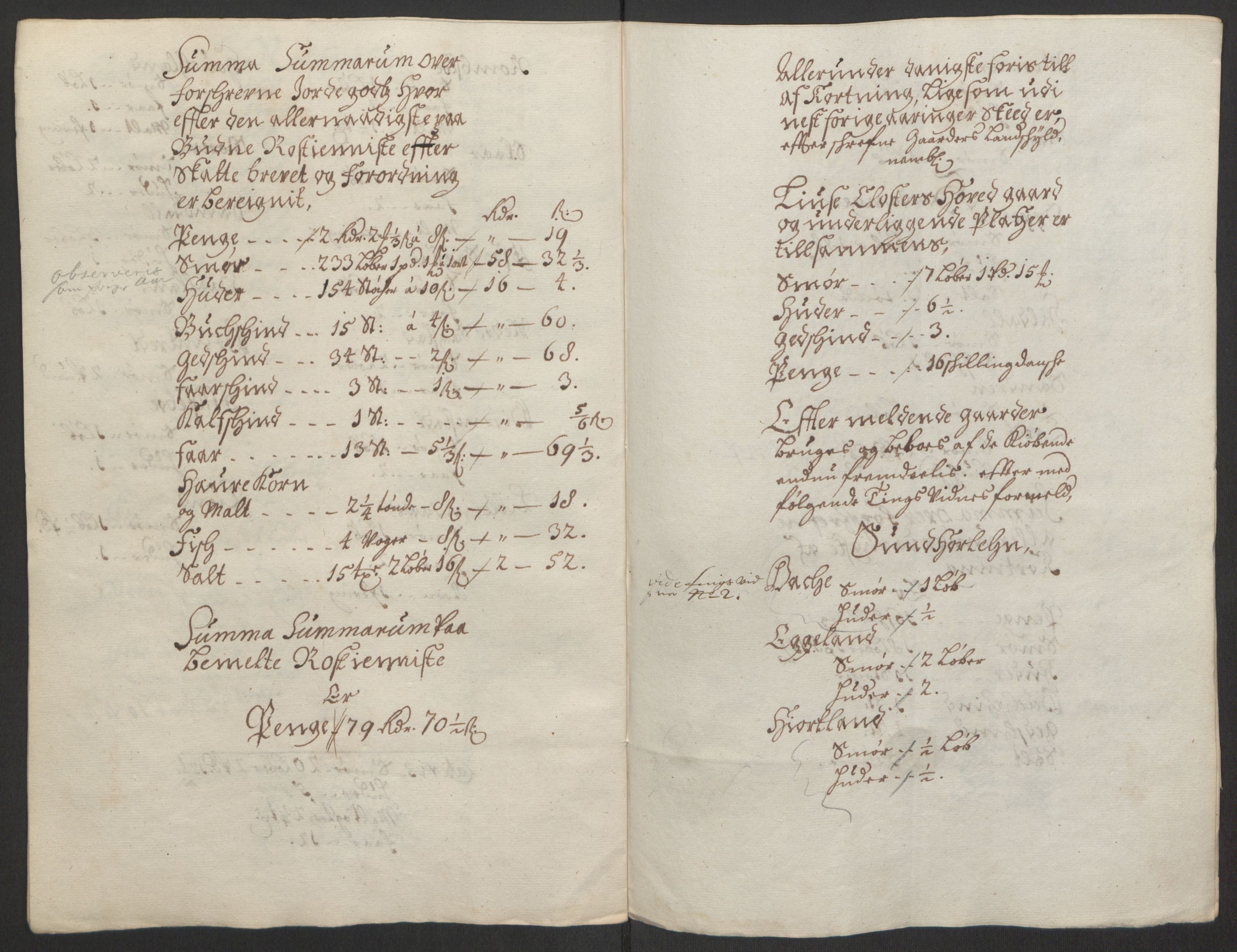 Rentekammeret inntil 1814, Reviderte regnskaper, Fogderegnskap, RA/EA-4092/R50/L3159: Fogderegnskap Lyse kloster, 1691-1709, p. 186