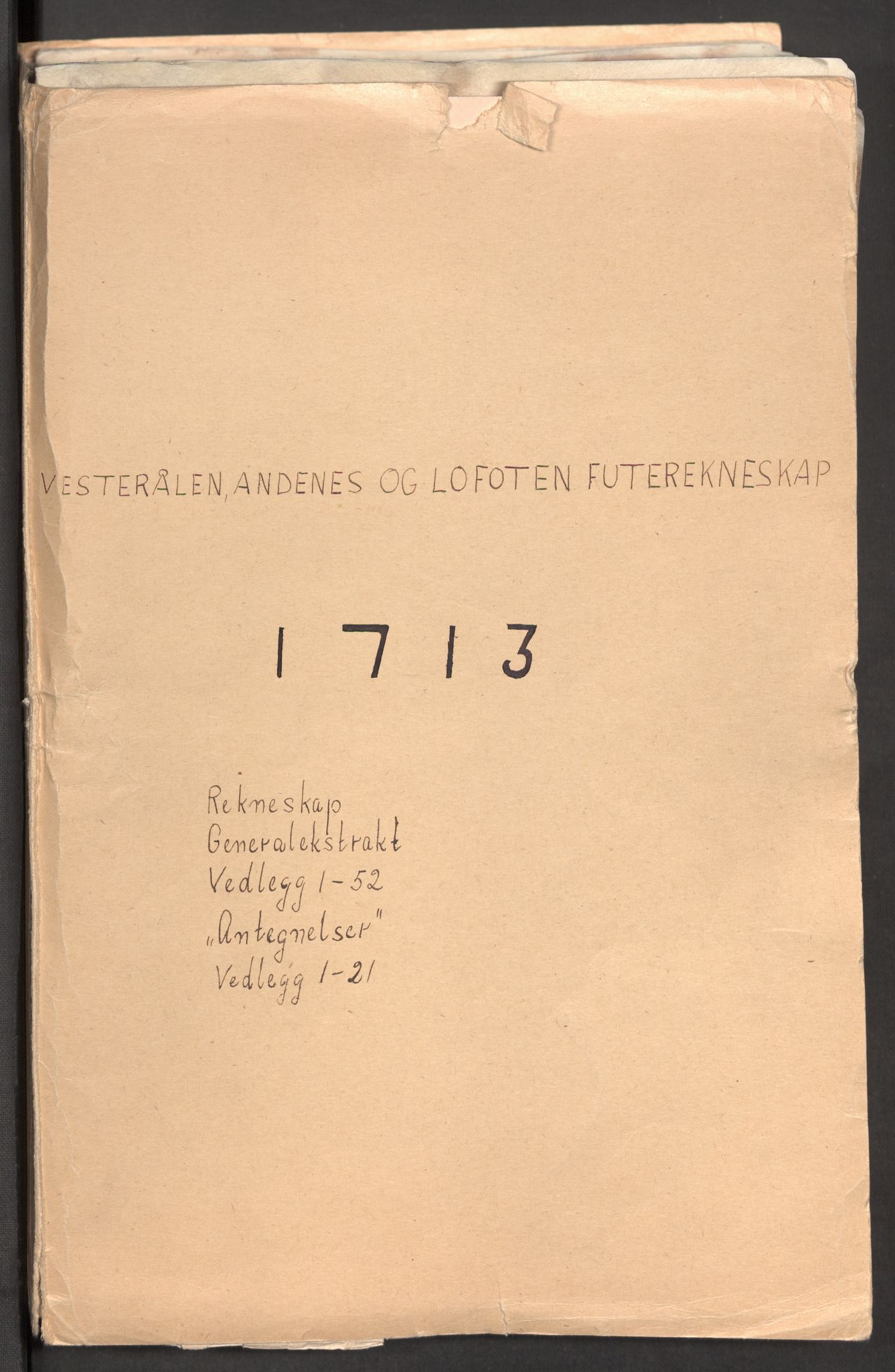 Rentekammeret inntil 1814, Reviderte regnskaper, Fogderegnskap, AV/RA-EA-4092/R67/L4679: Fogderegnskap Vesterålen, Andenes og Lofoten, 1711-1713, p. 66