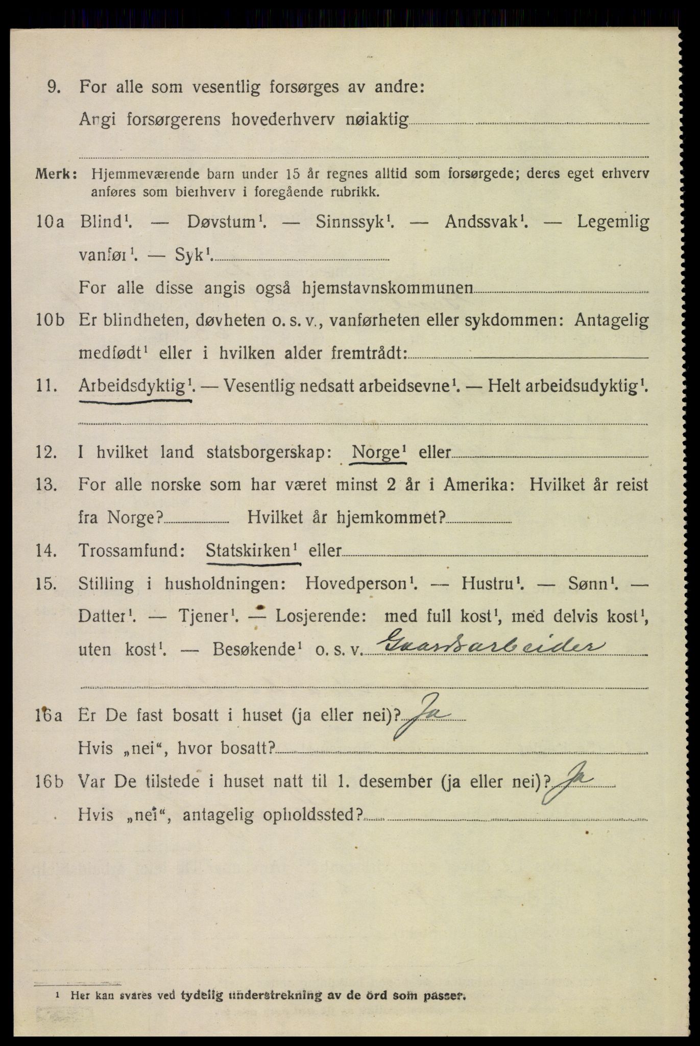 SAH, 1920 census for Grue, 1920, p. 5136