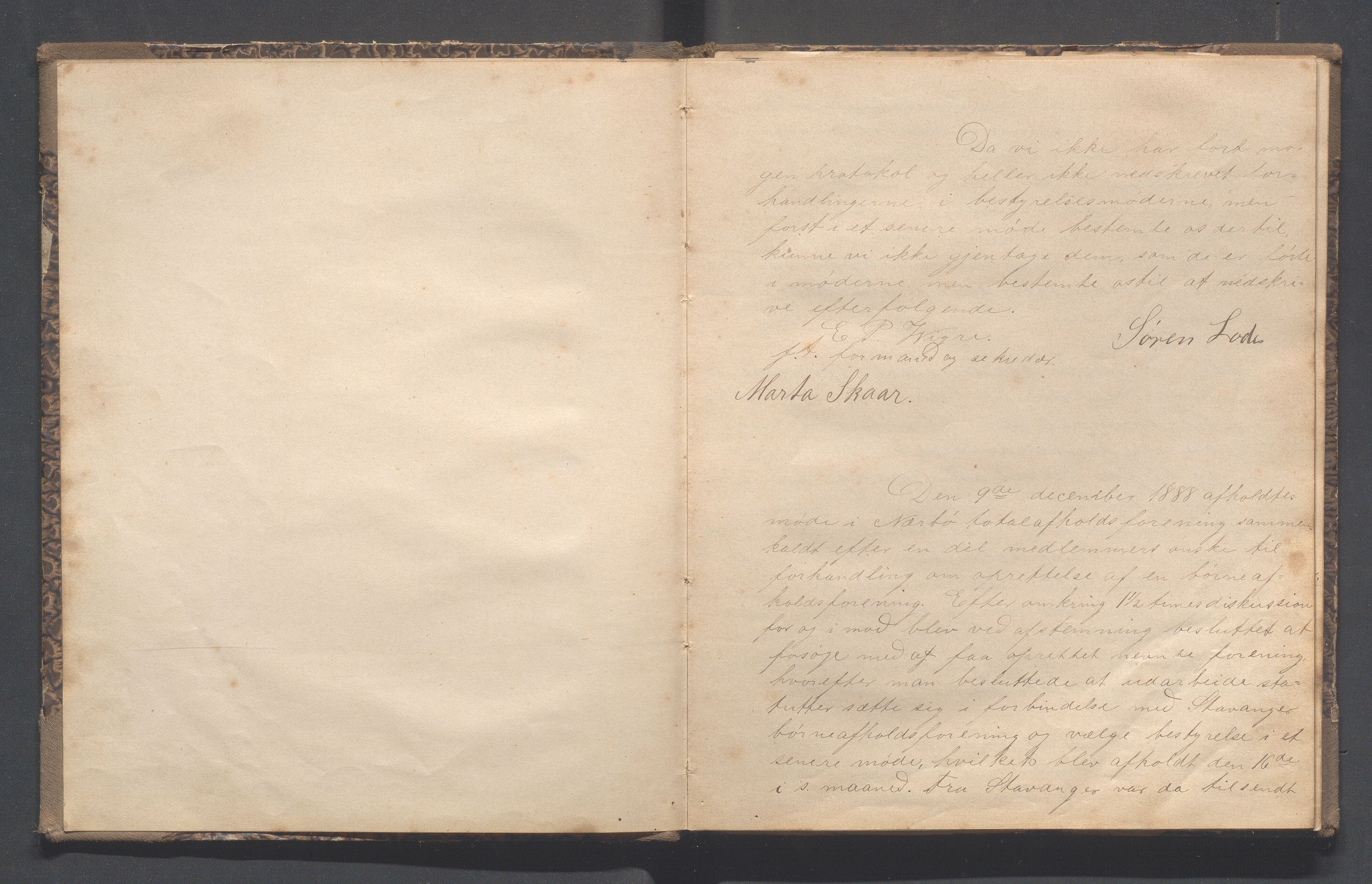 Hå kommune - PA 016 Nærbø Barneavholdsforening, IKAR/K-102229/A/L0001: Møtebok/medlemsliste, 1888-1903, p. 3