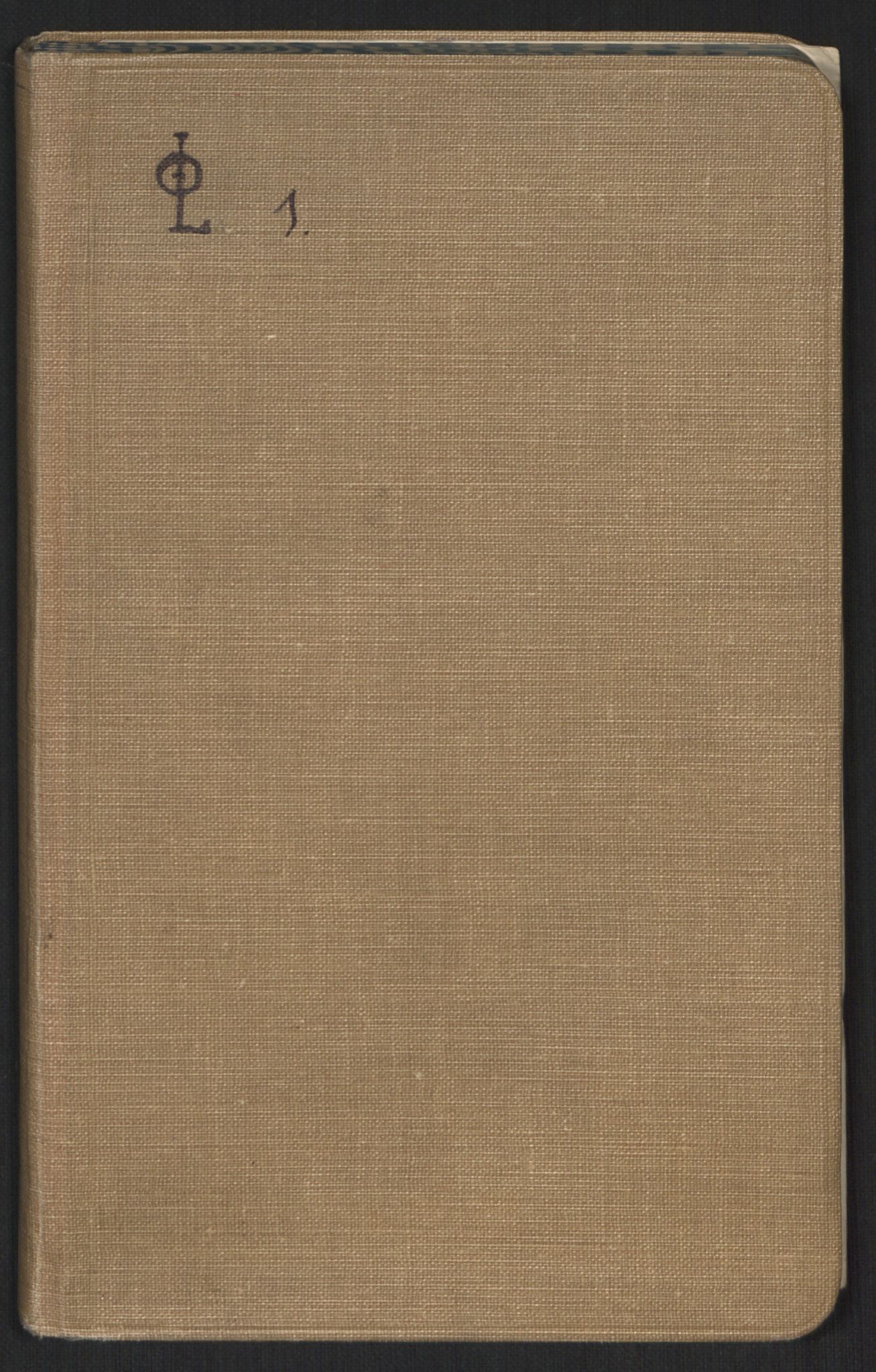 Lorentzen, Øivind, RA/PA-2046/F/L0001/0001: Dagbok nr. 1- 10 / Dagbok, 1940