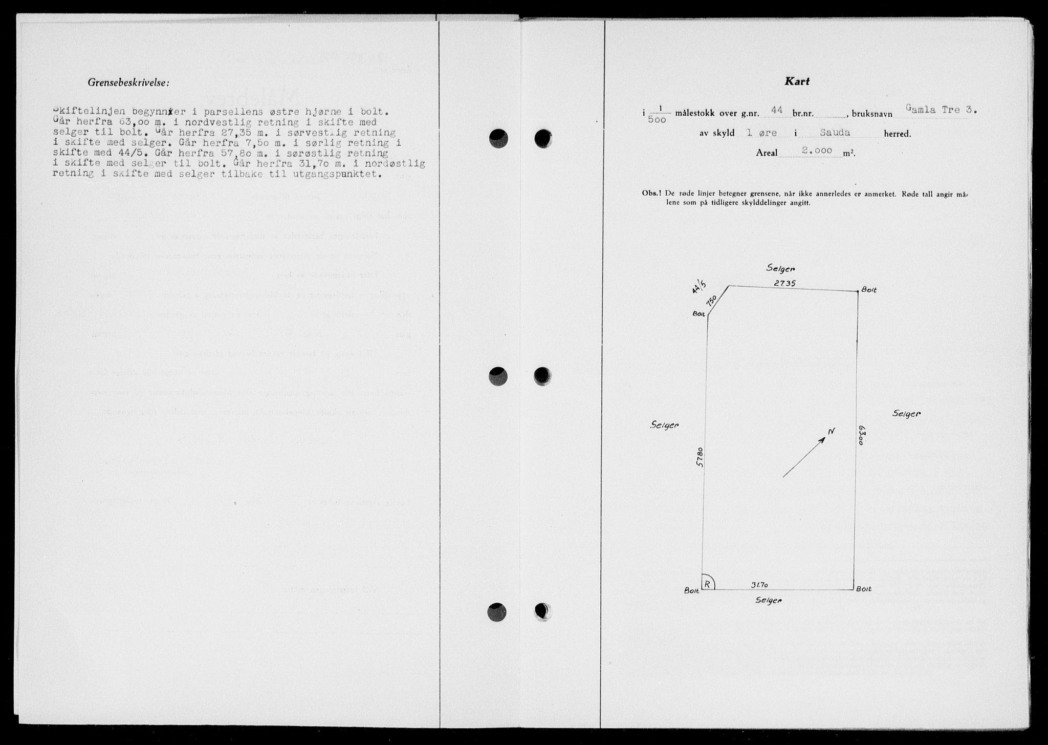 Ryfylke tingrett, AV/SAST-A-100055/001/II/IIB/L0135: Mortgage book no. 114, 1956-1957, Diary no: : 2120/1956