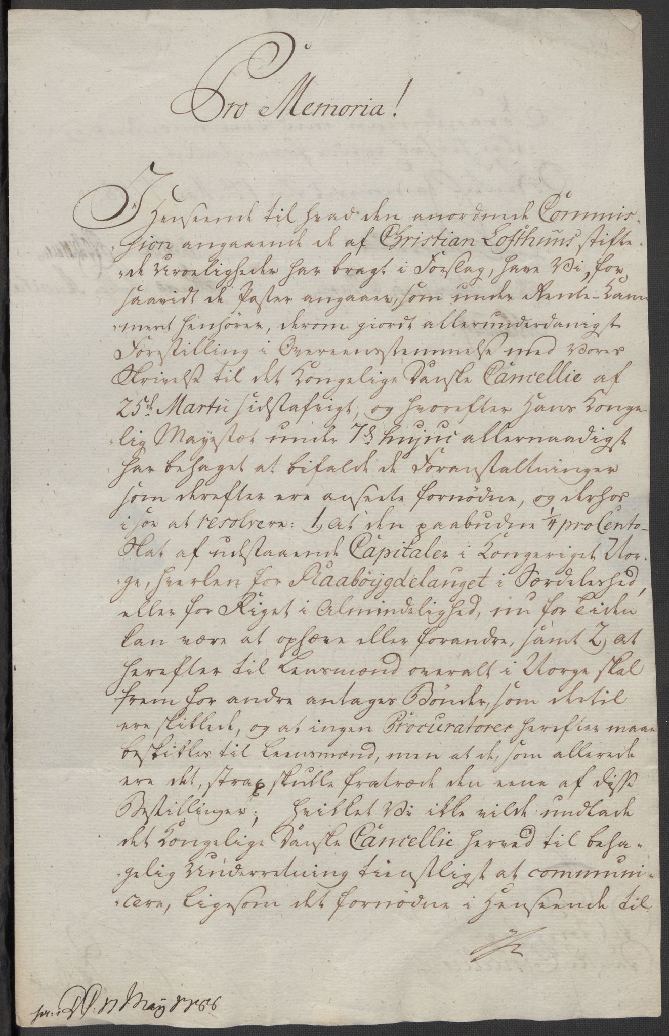 Danske Kanselli, Skapsaker, AV/RA-EA-4061/F/L0102: Skap 16, pakke 7 VIII, 1787-1800, p. 264