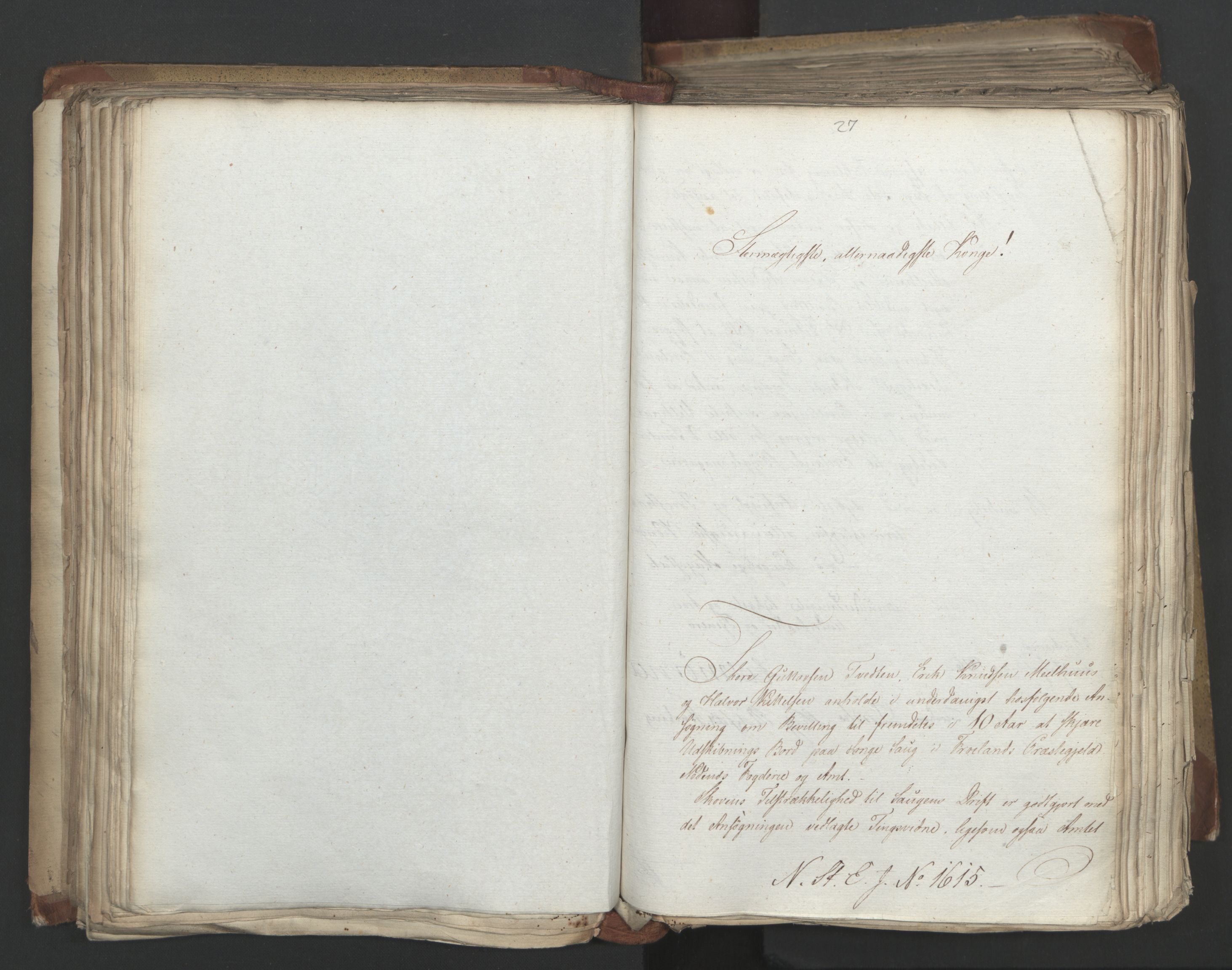 Statsrådsavdelingen i Stockholm, RA/S-1003/D/Da/L0007: Regjeringsinnstillinger nr. 1545-1813, 1816, p. 167