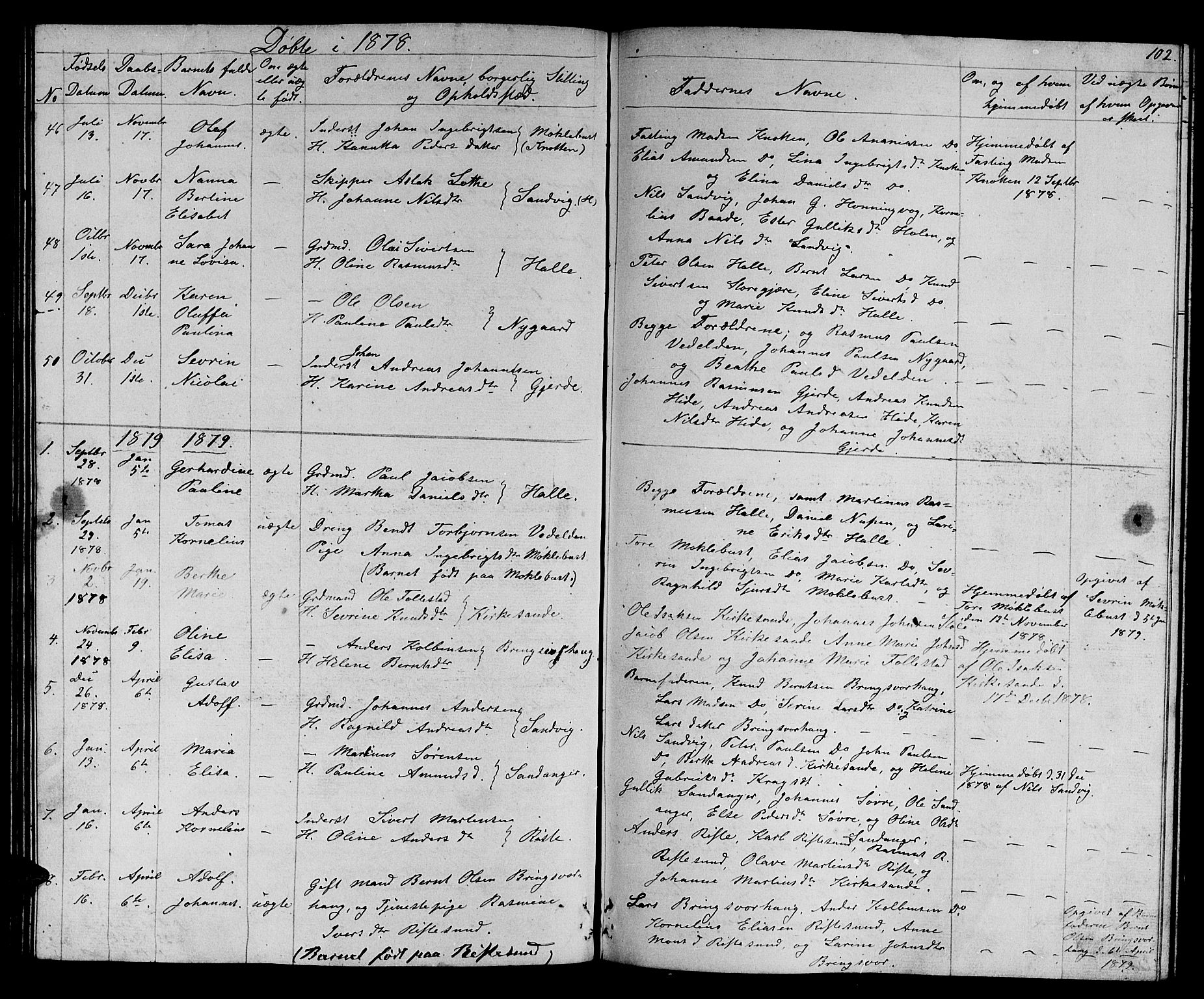 Ministerialprotokoller, klokkerbøker og fødselsregistre - Møre og Romsdal, AV/SAT-A-1454/503/L0047: Parish register (copy) no. 503C02, 1854-1884, p. 102