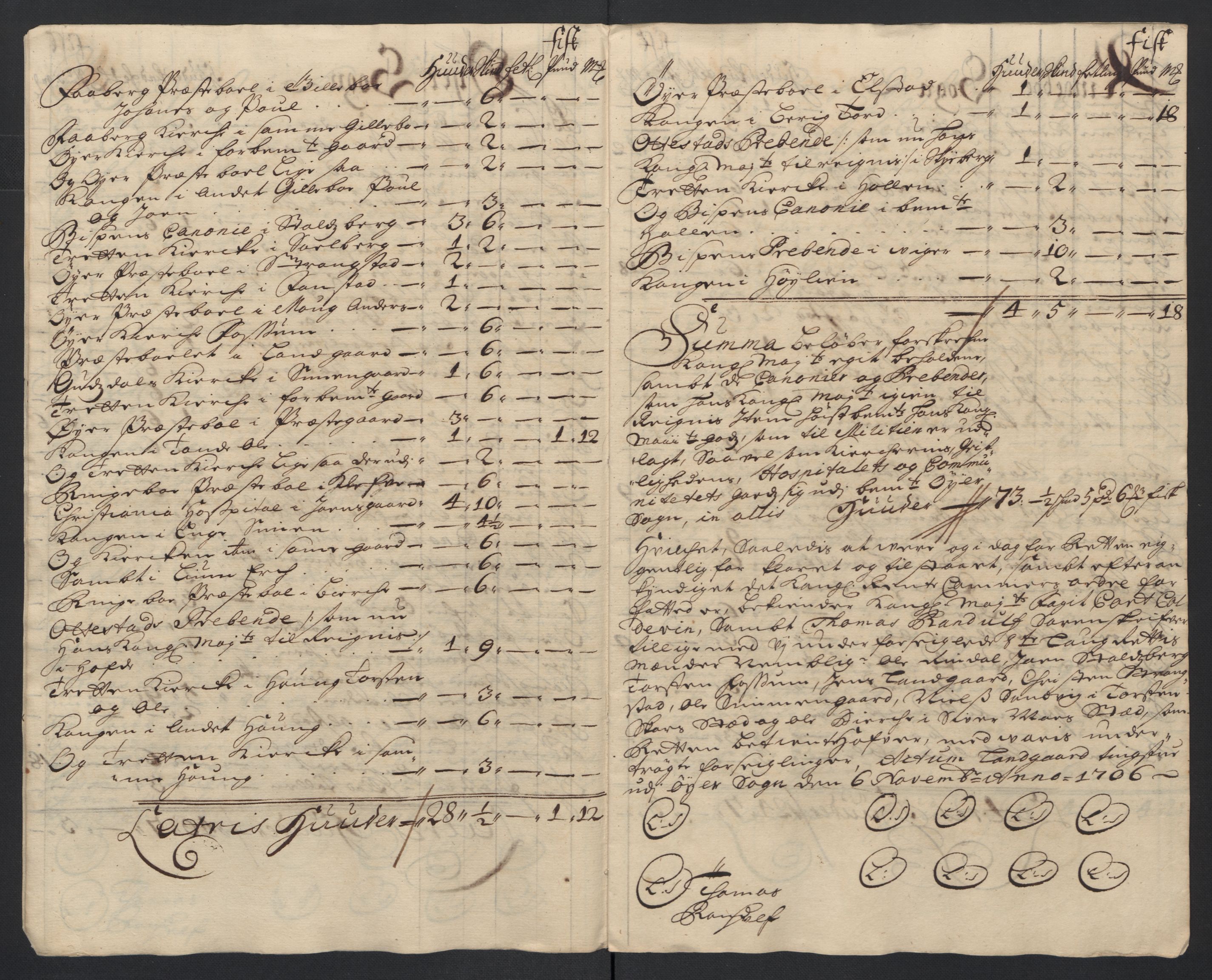 Rentekammeret inntil 1814, Reviderte regnskaper, Fogderegnskap, AV/RA-EA-4092/R17/L1178: Fogderegnskap Gudbrandsdal, 1705-1707, p. 383