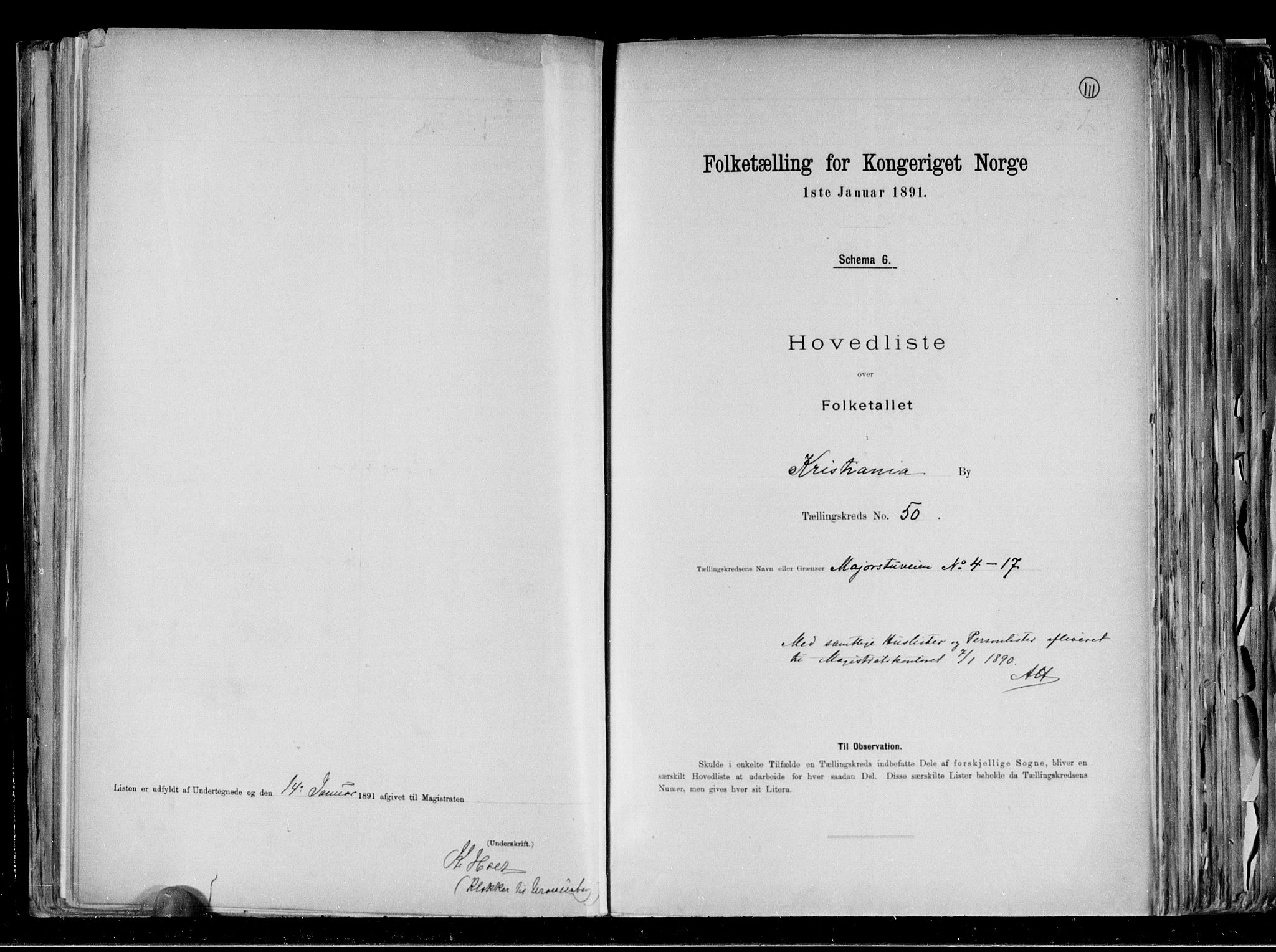 RA, 1891 census for 0301 Kristiania, 1891, p. 27945