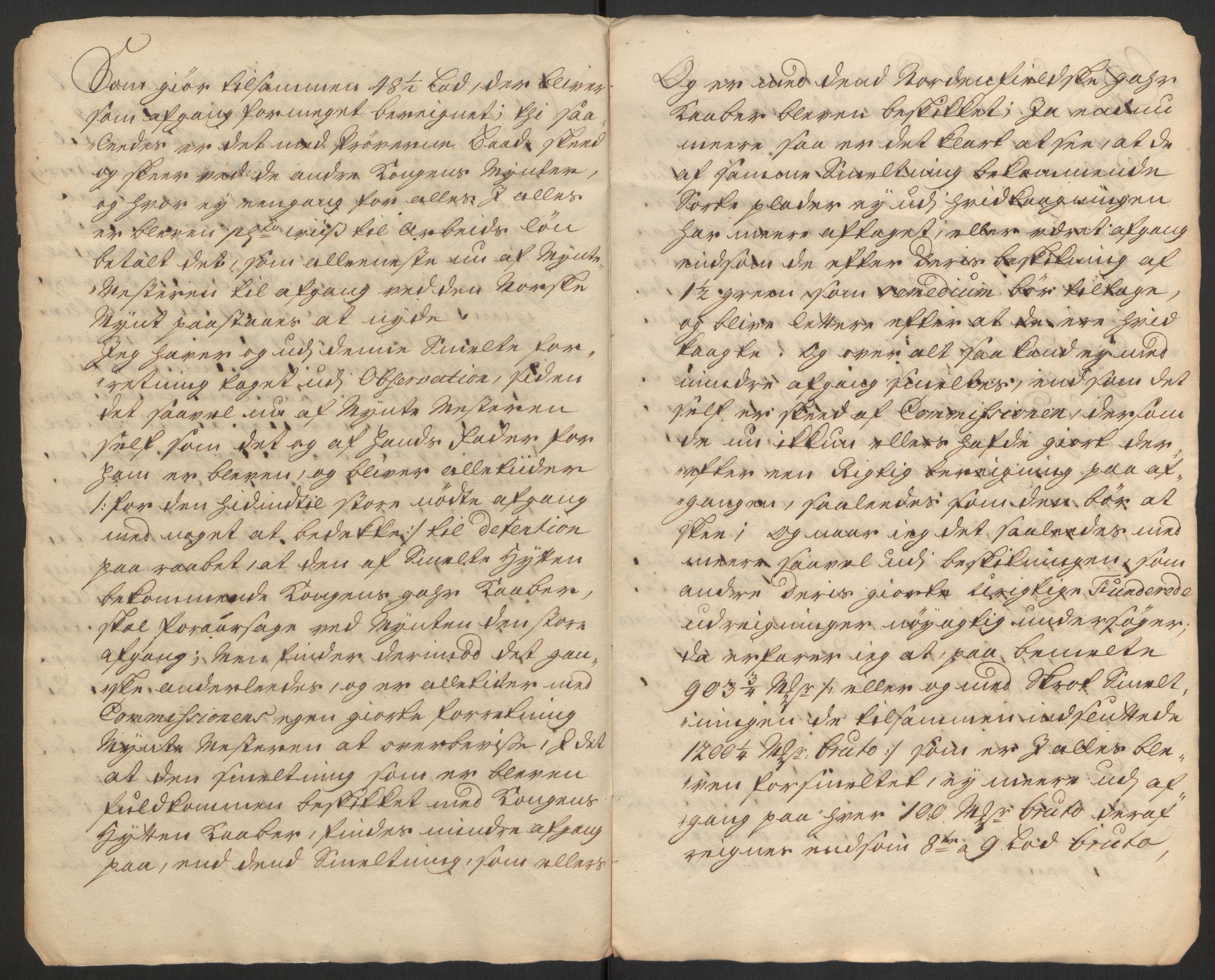 Rentekammeret inntil 1814, Realistisk ordnet avdeling, AV/RA-EA-4070/Oa/L0014: [Y17]: Forskjellige dokumenter om Kongsbergs mynt, 1723-1765, p. 37