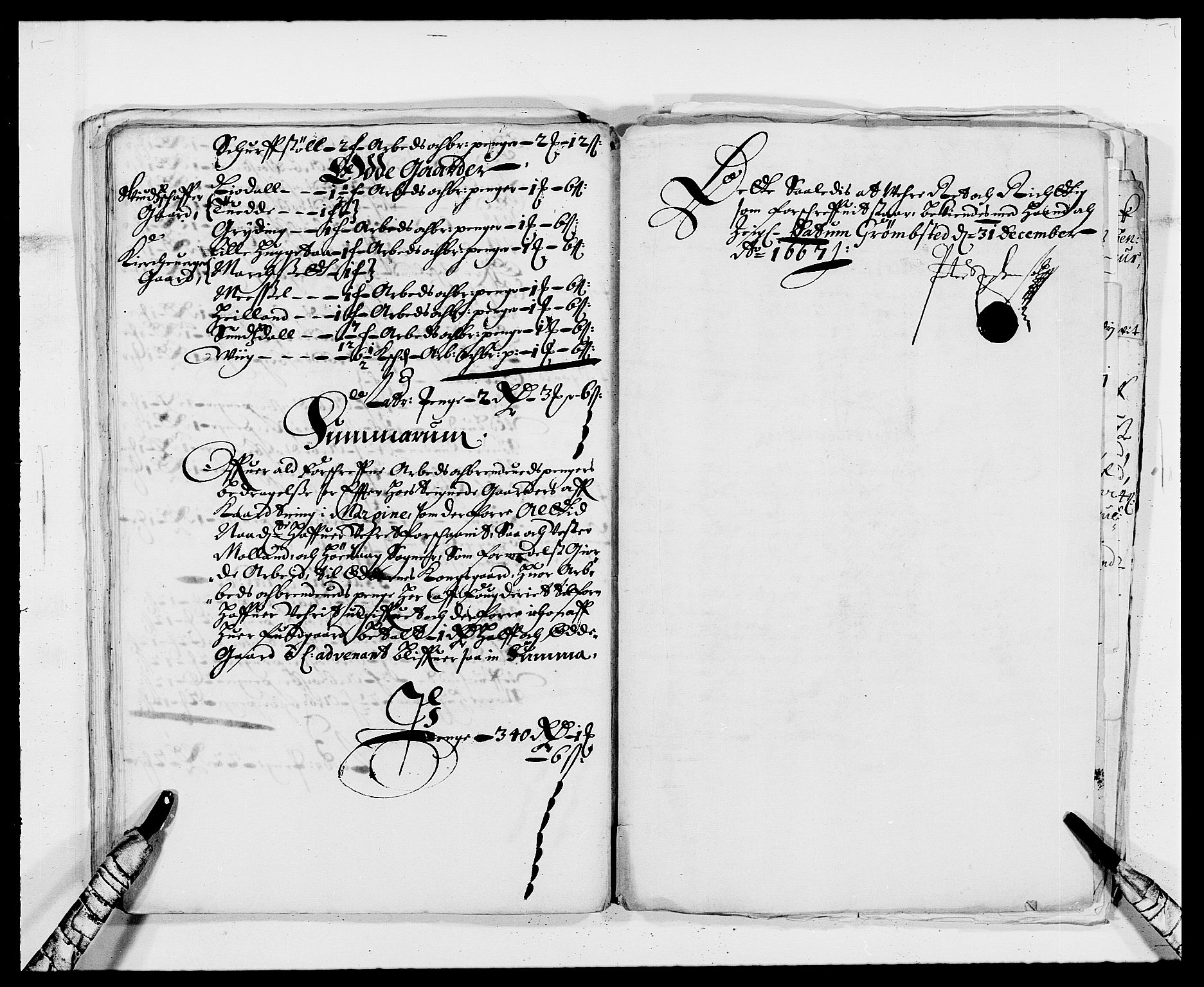 Rentekammeret inntil 1814, Reviderte regnskaper, Fogderegnskap, RA/EA-4092/R39/L2298: Fogderegnskap Nedenes, 1667-1669, p. 17