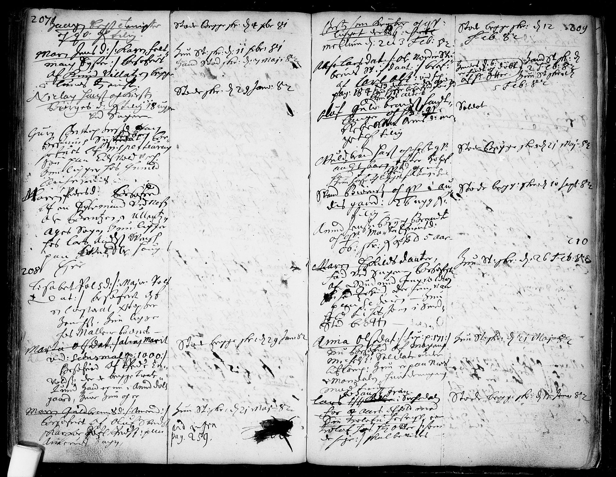 Aker prestekontor kirkebøker, AV/SAO-A-10861/F/L0001: Parish register (official) no. 1, 1656-1688