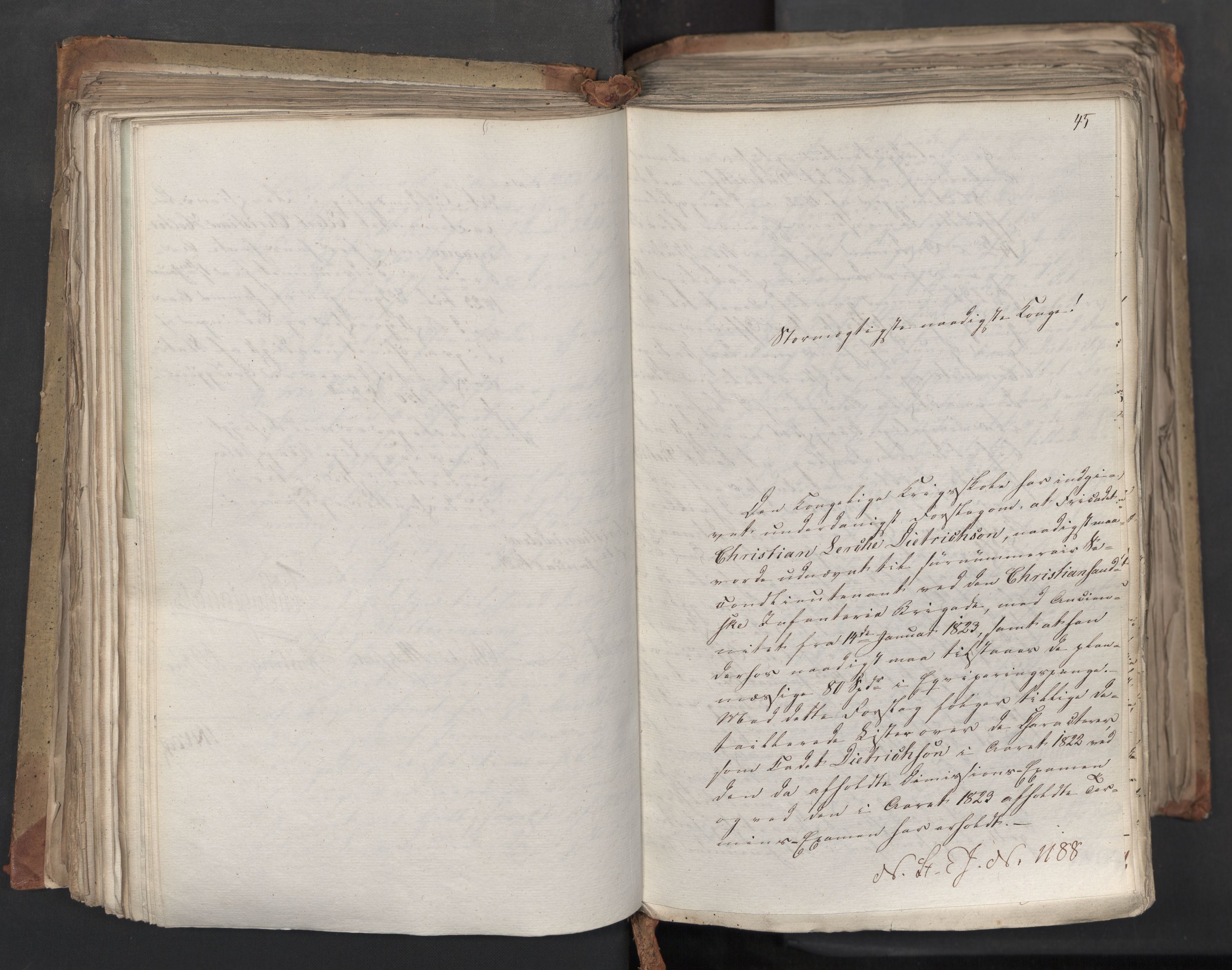 Statsrådsavdelingen i Stockholm, AV/RA-S-1003/D/Da/L0037: Regjeringsinnstillinger nr. 1115-1403, 1824, p. 231