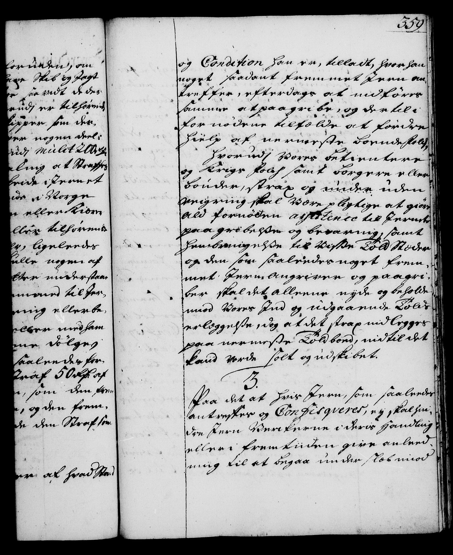 Rentekammeret, Kammerkanselliet, RA/EA-3111/G/Gg/Gga/L0003: Norsk ekspedisjonsprotokoll med register (merket RK 53.3), 1727-1734, p. 359