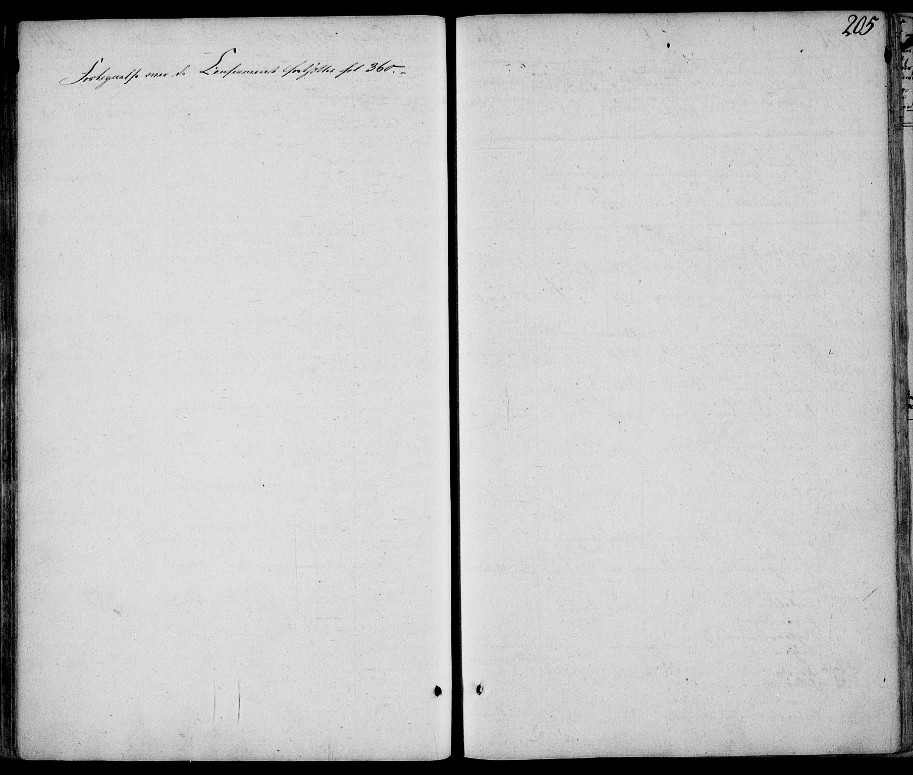 Eidanger kirkebøker, SAKO/A-261/F/Fa/L0008: Parish register (official) no. 8, 1831-1858, p. 205