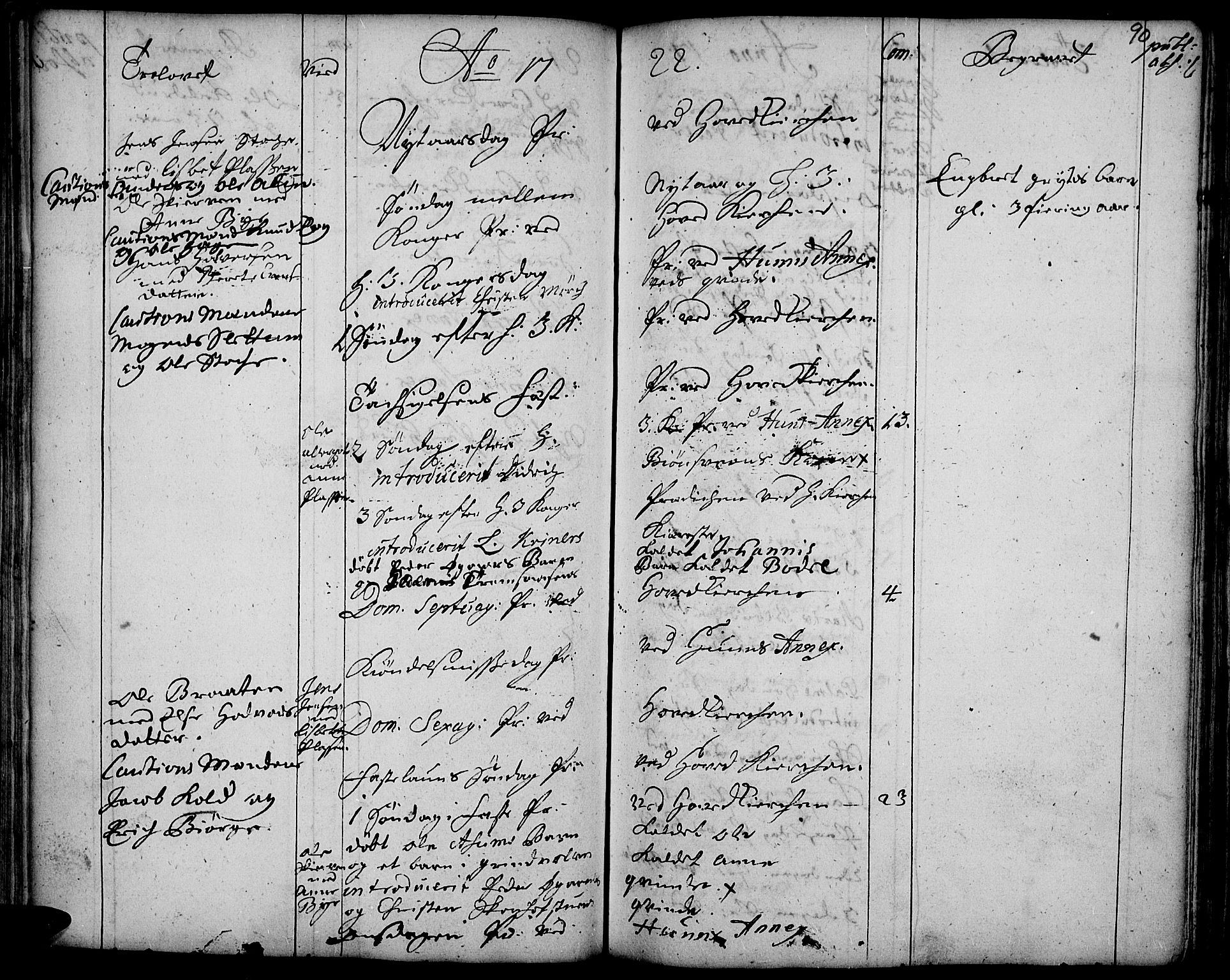 Vardal prestekontor, AV/SAH-PREST-100/H/Ha/Haa/L0001: Parish register (official) no. 1, 1706-1748, p. 90