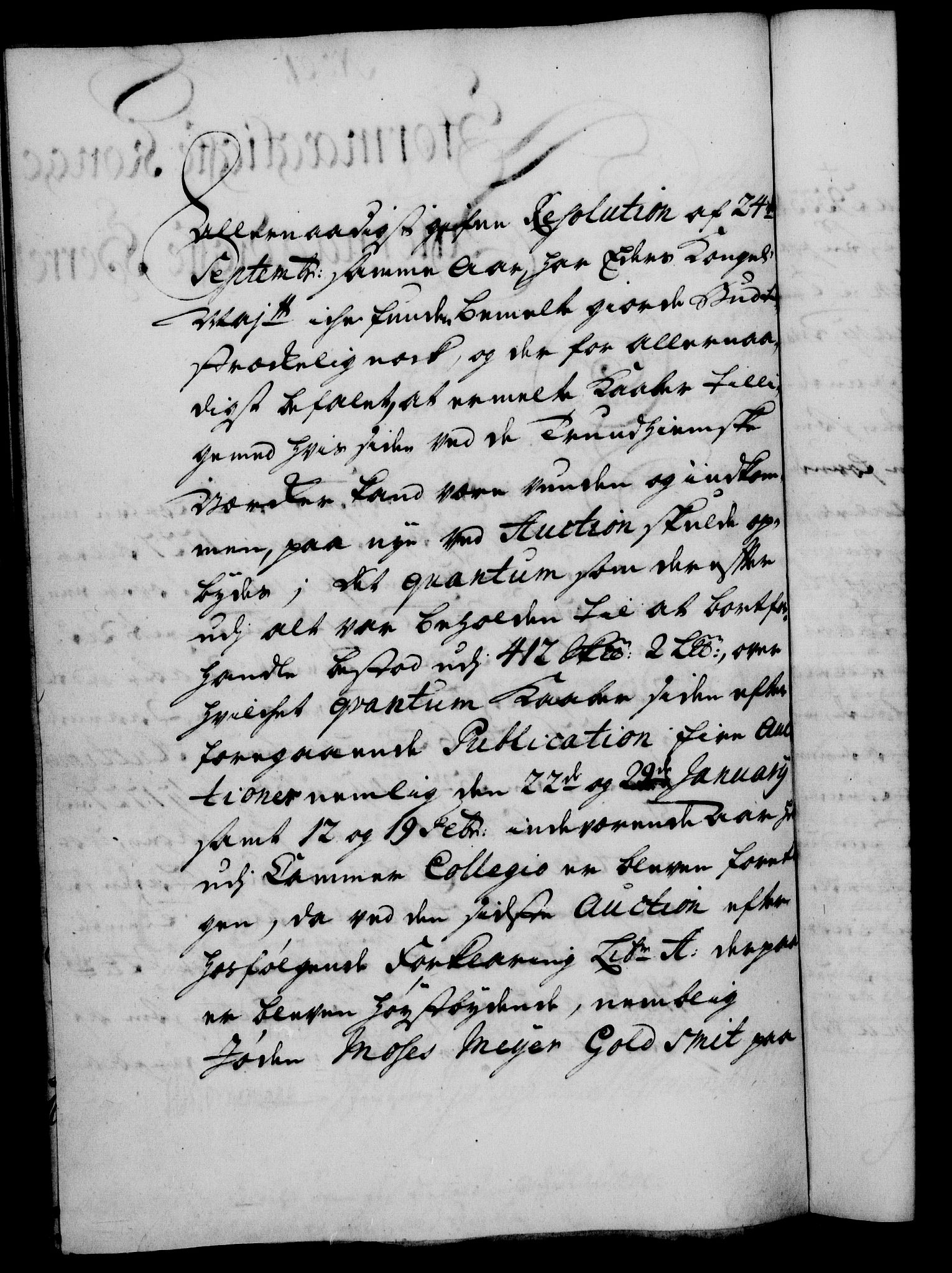 Rentekammeret, Kammerkanselliet, RA/EA-3111/G/Gf/Gfa/L0011: Norsk relasjons- og resolusjonsprotokoll (merket RK 52.11), 1728, p. 154