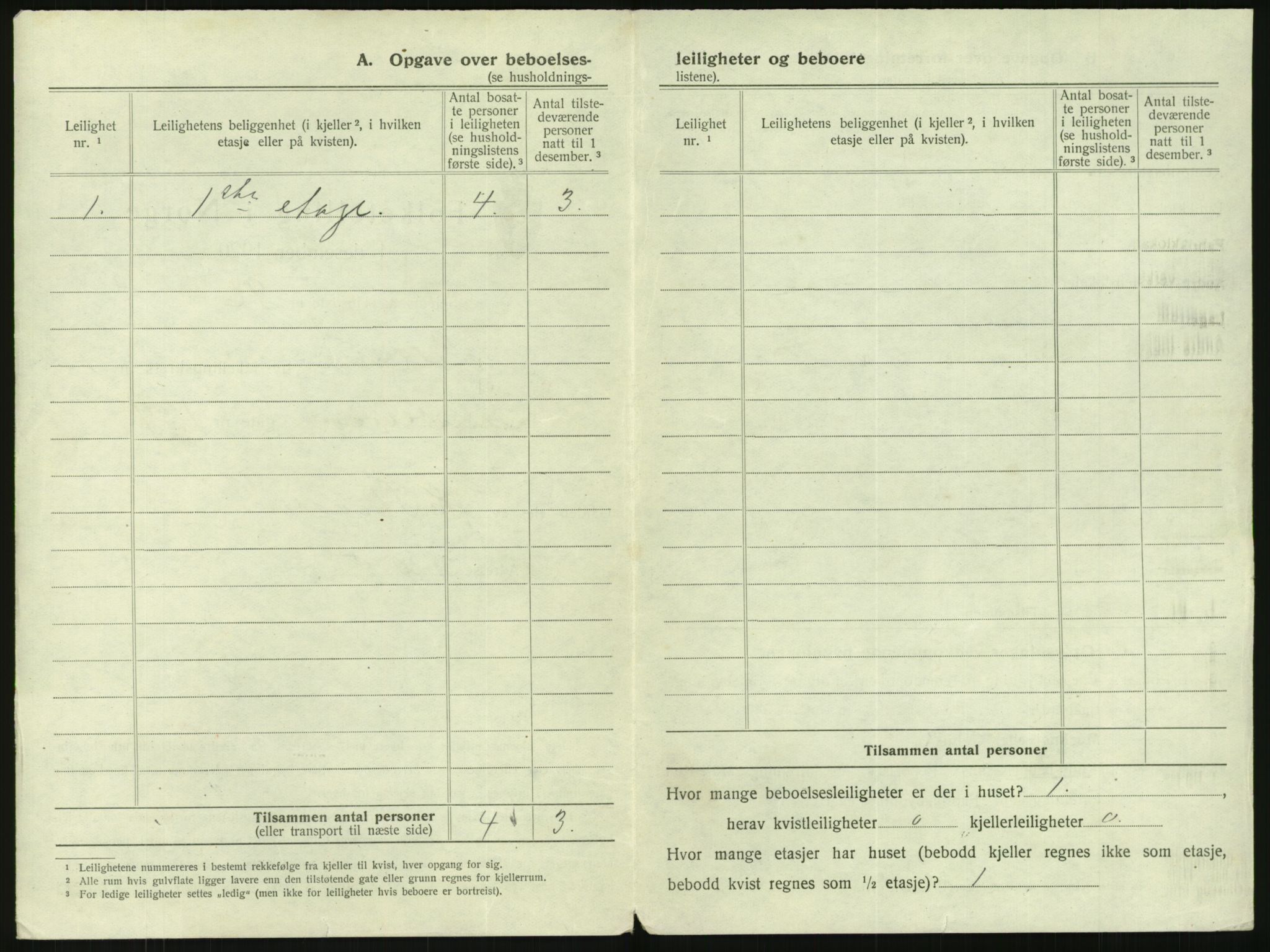 SAK, 1920 census for Lillesand, 1920, p. 222