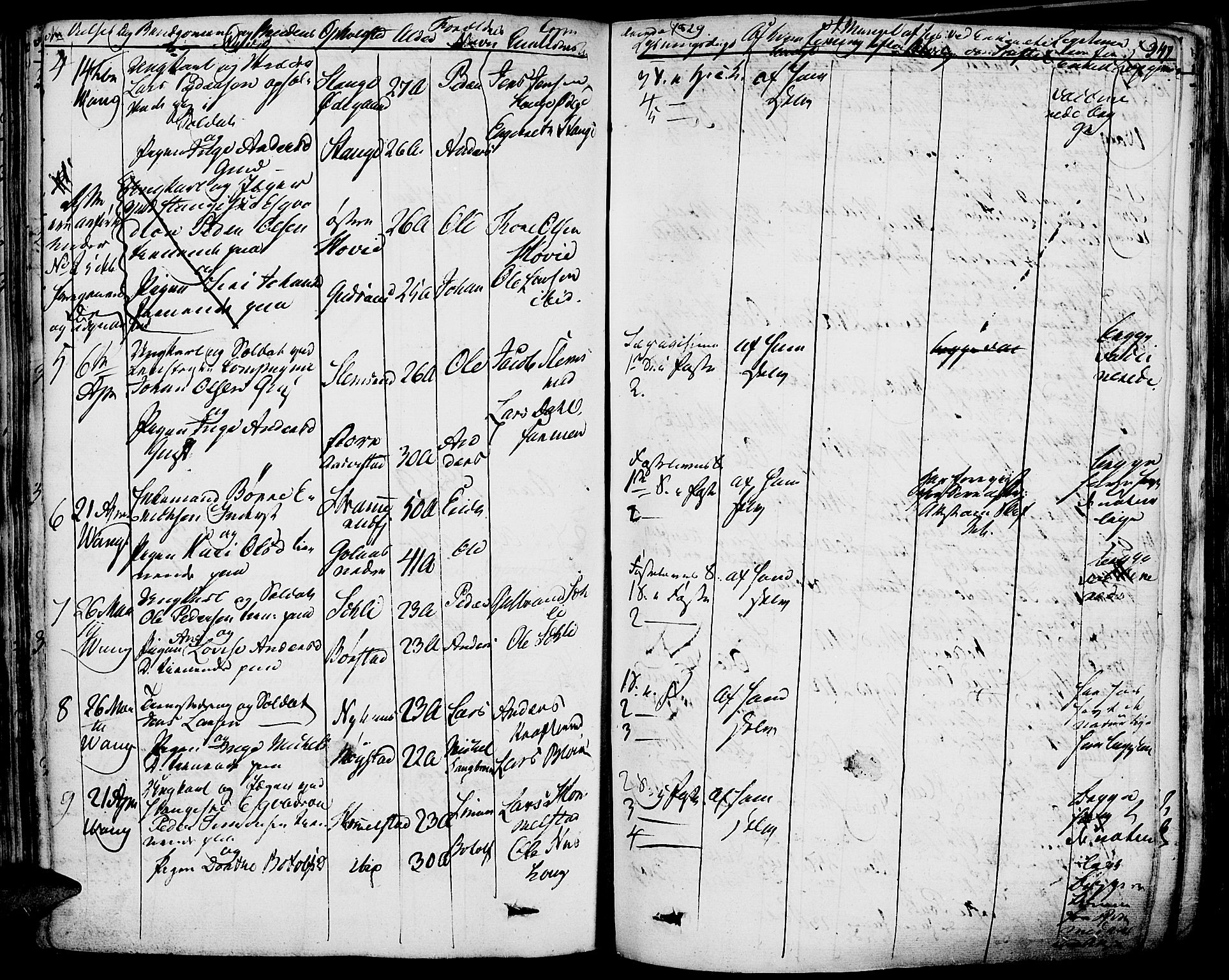 Vang prestekontor, Hedmark, SAH/PREST-008/H/Ha/Haa/L0009: Parish register (official) no. 9, 1826-1841, p. 347