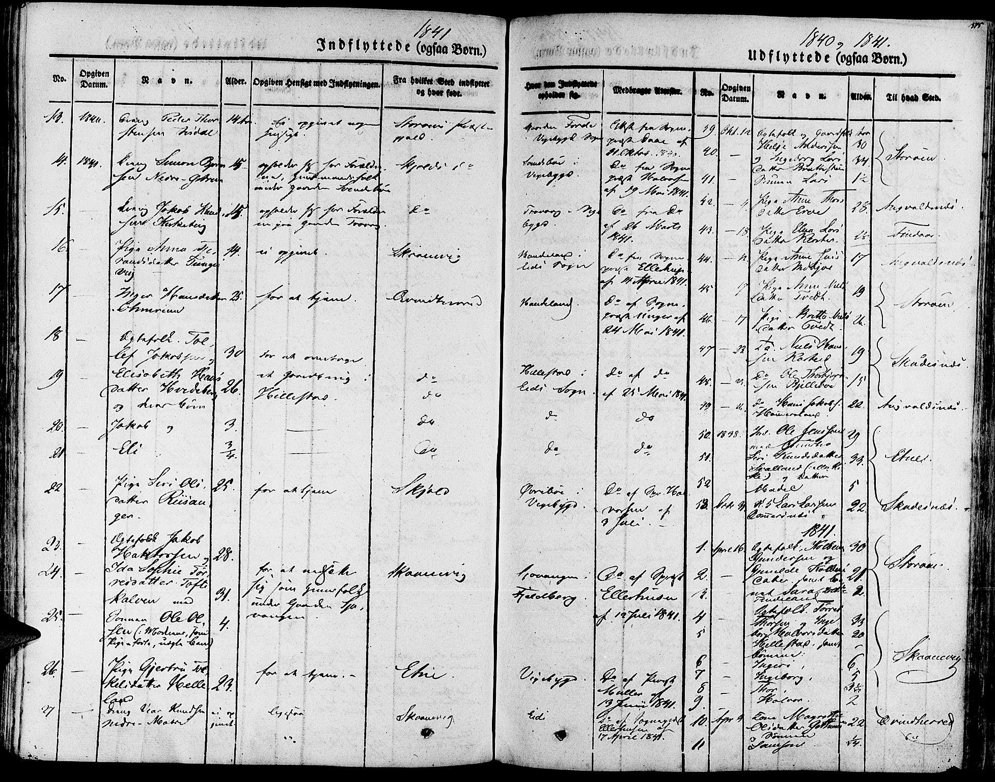 Fjelberg sokneprestembete, AV/SAB-A-75201/H/Haa: Parish register (official) no. A 6, 1835-1851, p. 375