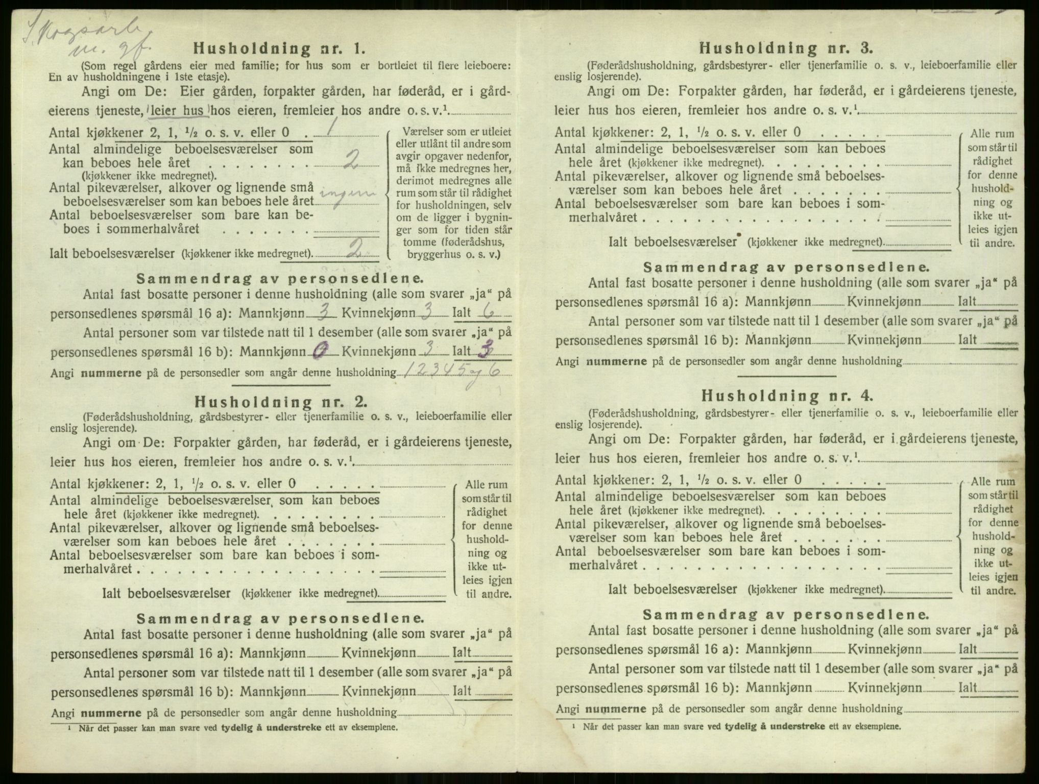 SAO, 1920 census for Setskog, 1920, p. 17