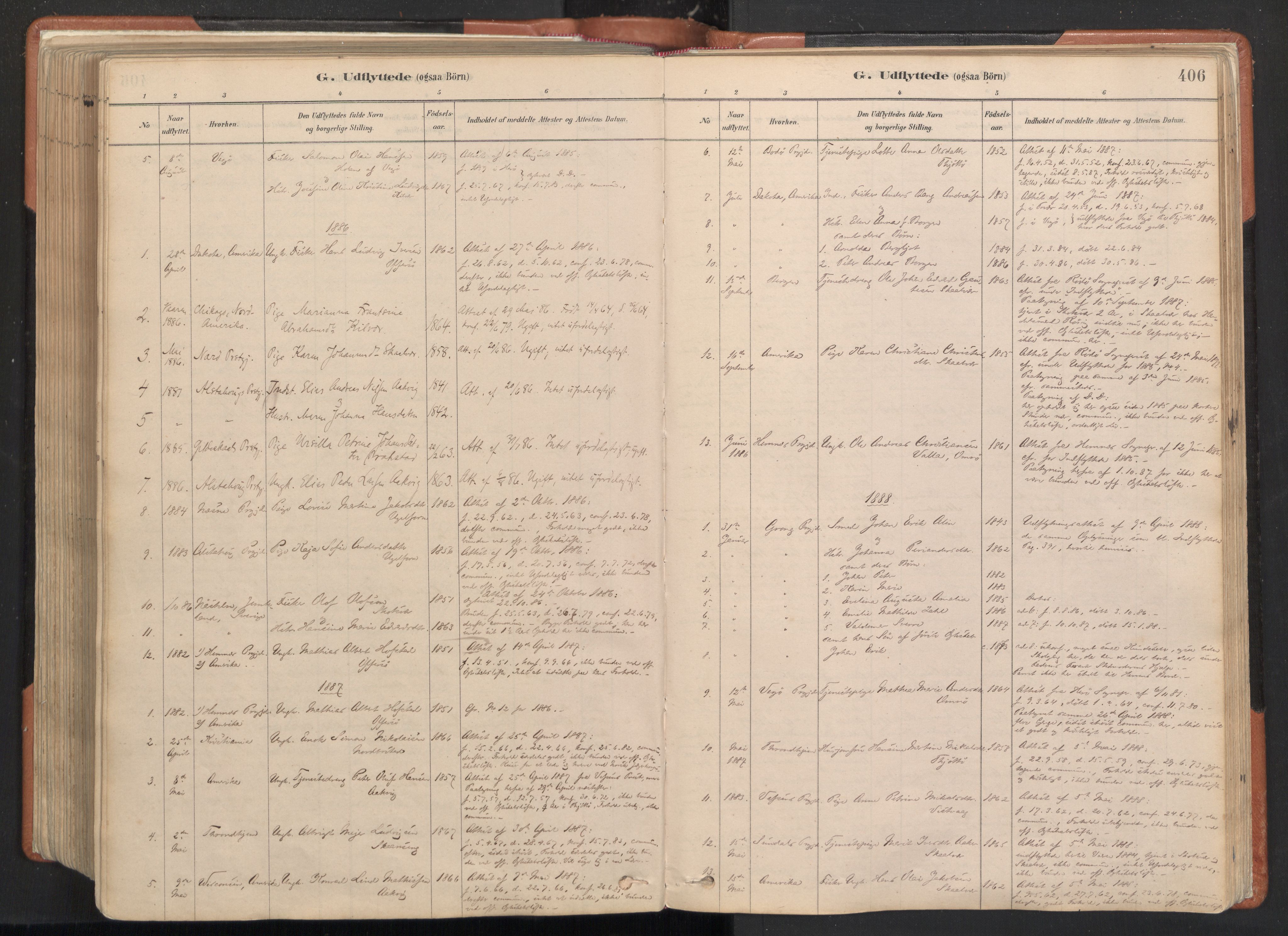 Ministerialprotokoller, klokkerbøker og fødselsregistre - Nordland, SAT/A-1459/817/L0264: Parish register (official) no. 817A04, 1878-1907, p. 406