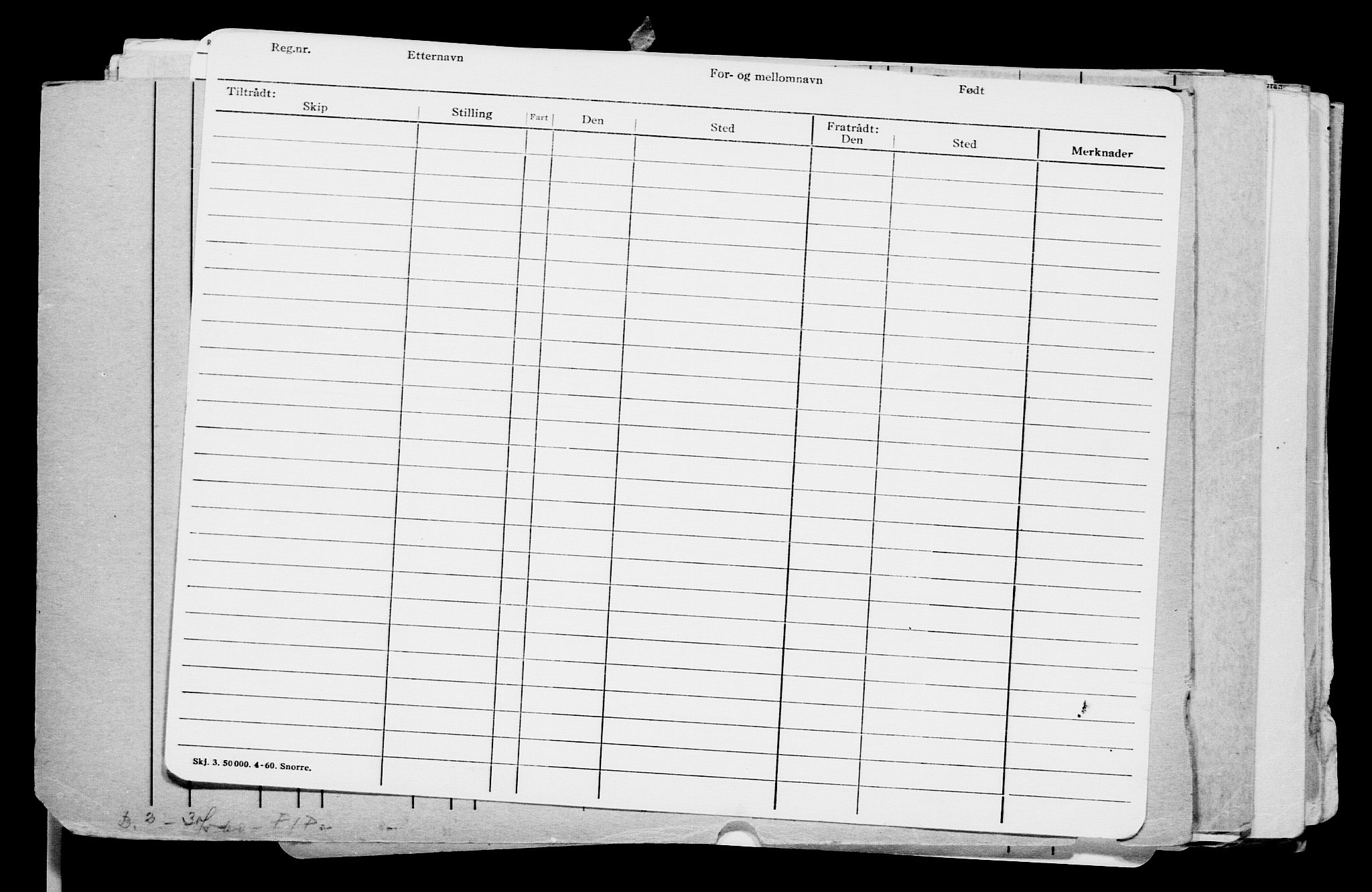 Direktoratet for sjømenn, AV/RA-S-3545/G/Gb/L0082: Hovedkort, 1909, p. 599