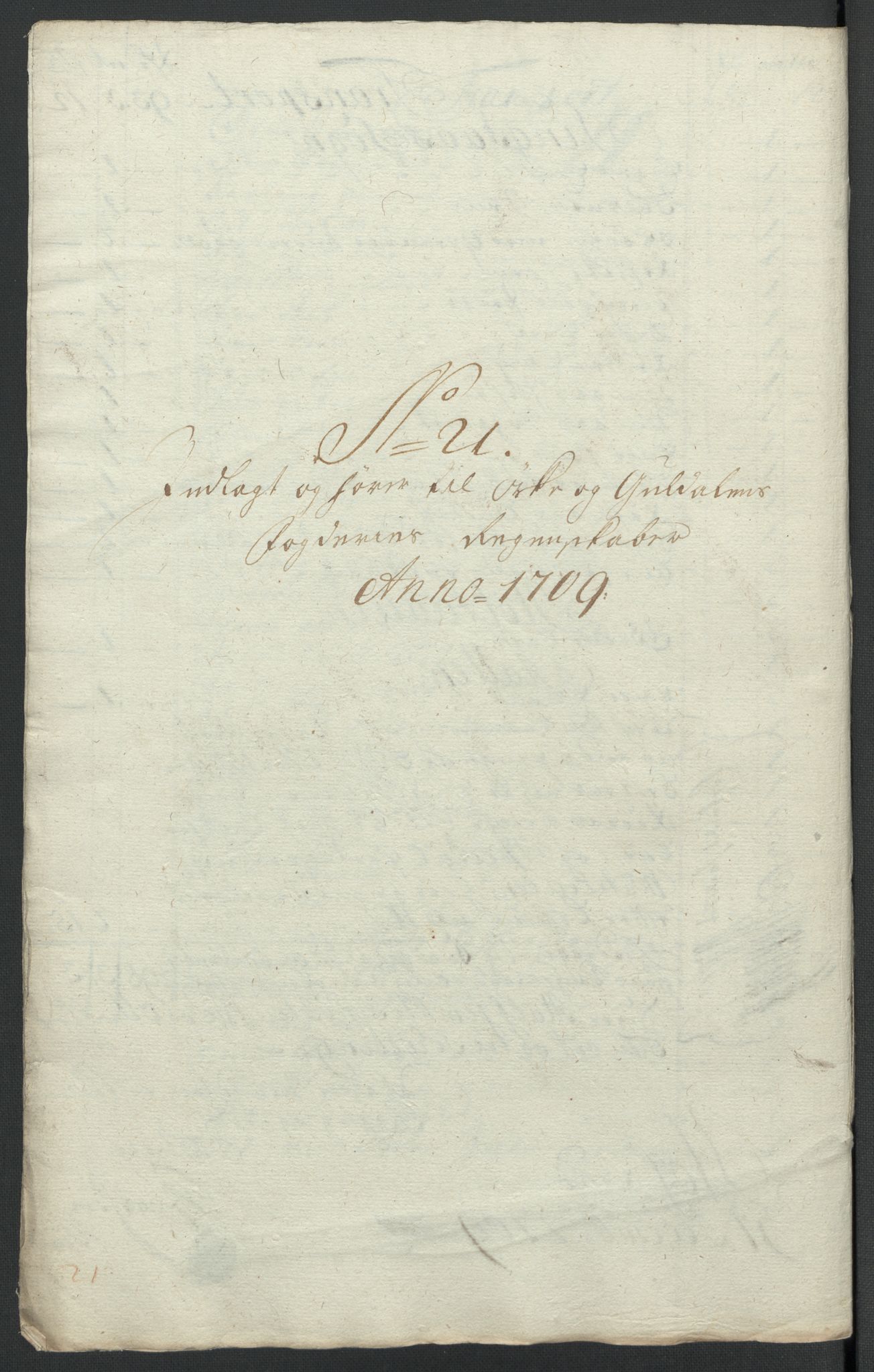 Rentekammeret inntil 1814, Reviderte regnskaper, Fogderegnskap, RA/EA-4092/R60/L3959: Fogderegnskap Orkdal og Gauldal, 1709, p. 312