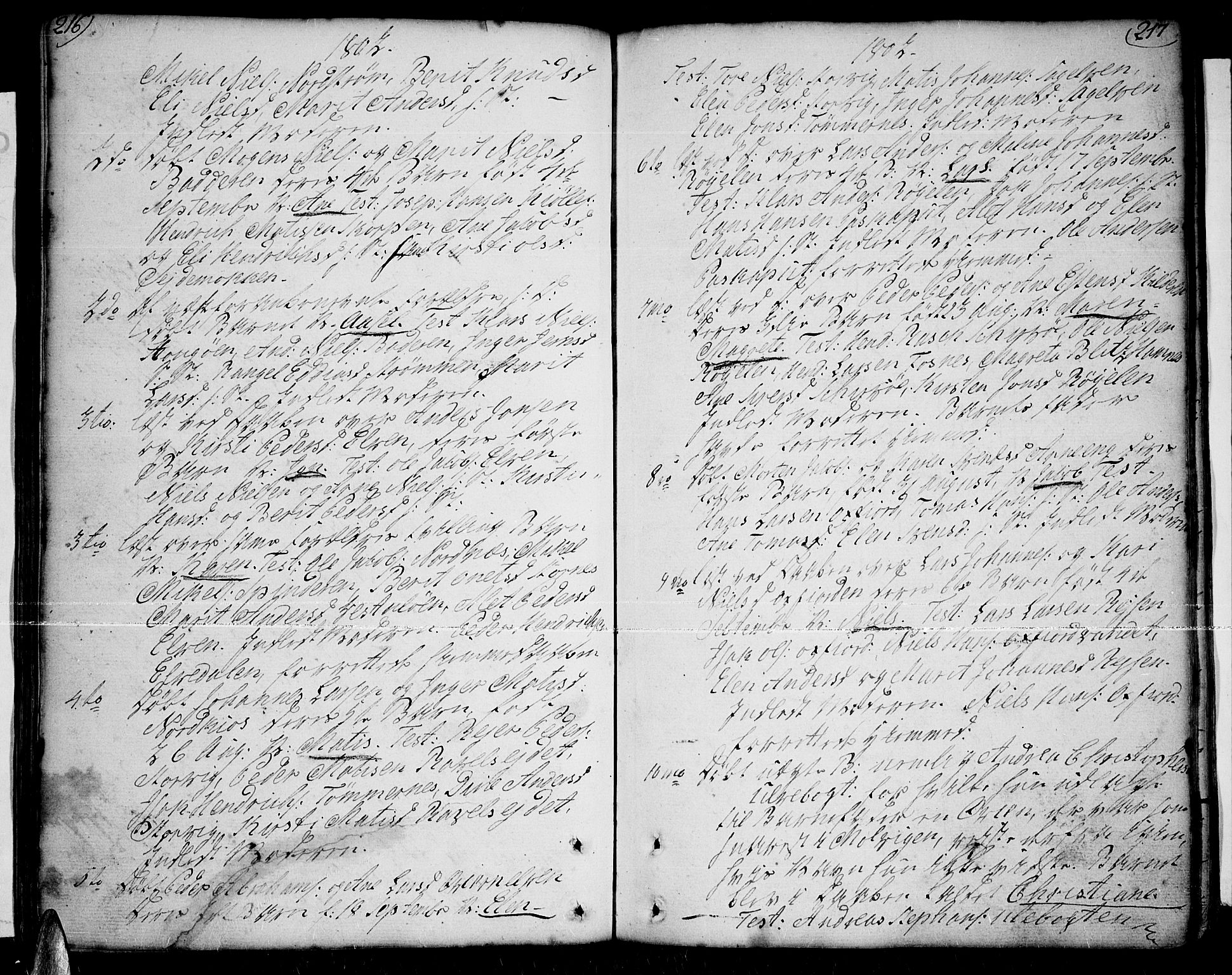 Skjervøy sokneprestkontor, SATØ/S-1300/H/Ha/Haa/L0002kirke: Parish register (official) no. 2, 1781-1817, p. 216-217