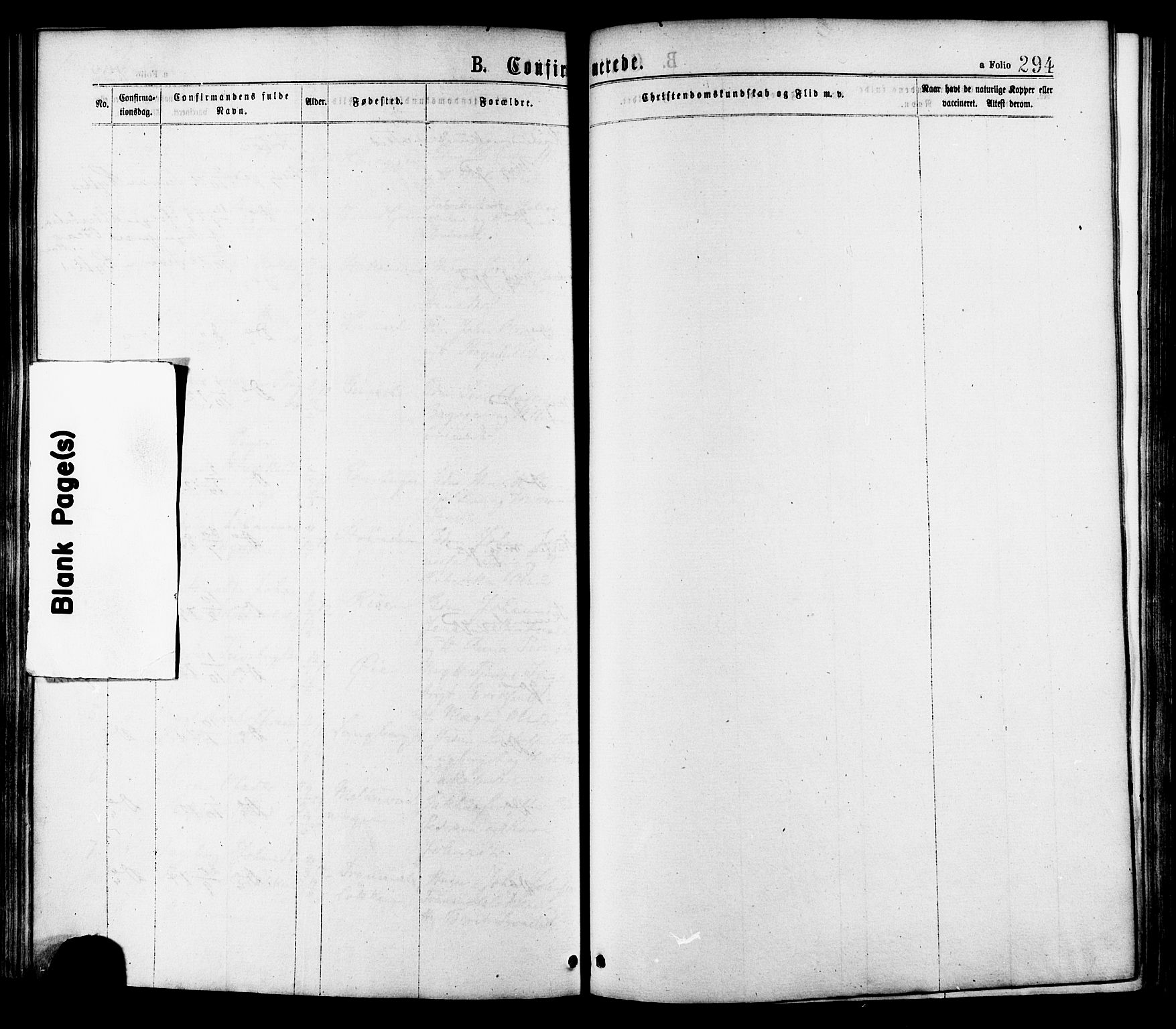Ministerialprotokoller, klokkerbøker og fødselsregistre - Sør-Trøndelag, SAT/A-1456/691/L1079: Parish register (official) no. 691A11, 1873-1886, p. 294