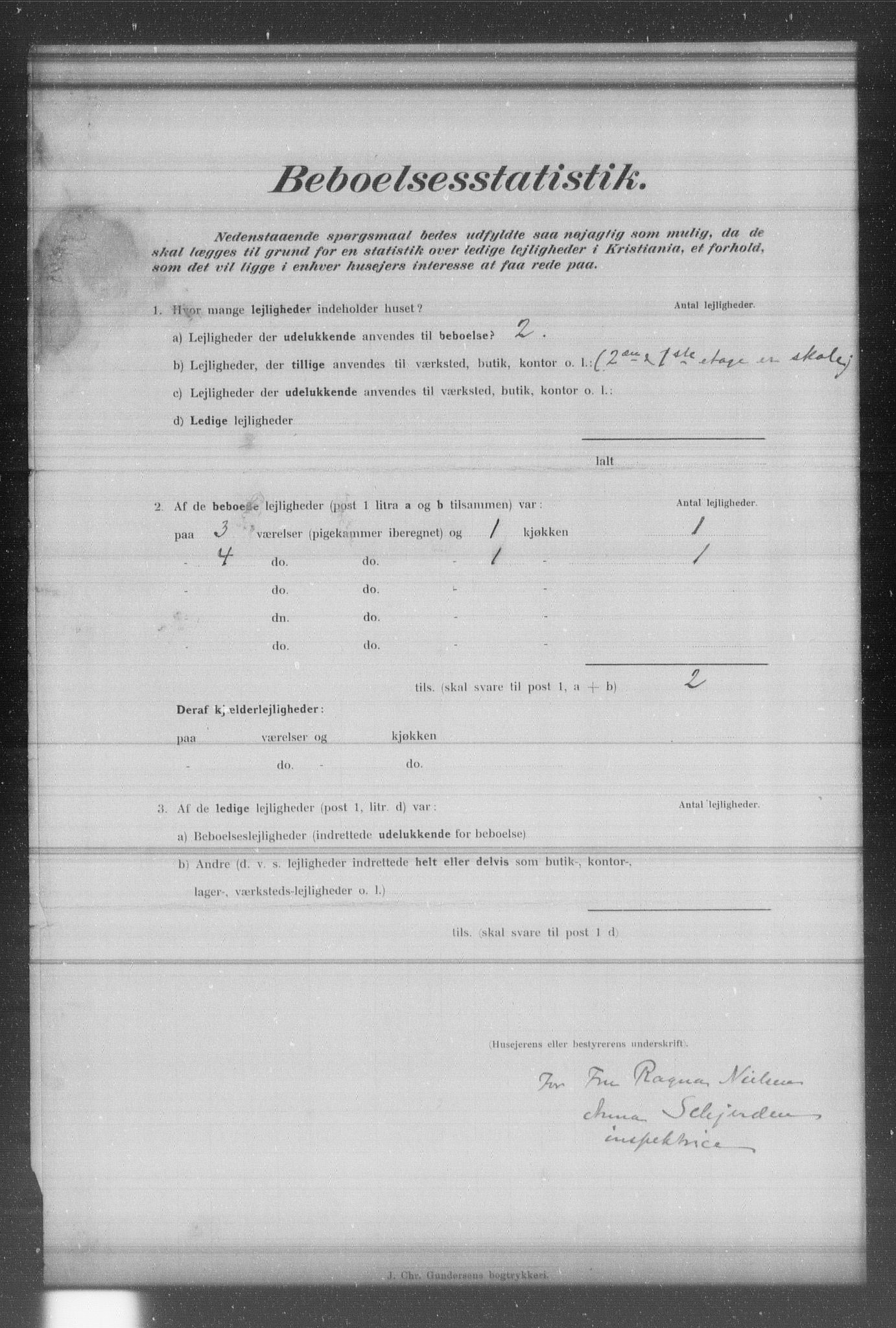 OBA, Municipal Census 1902 for Kristiania, 1902, p. 13610