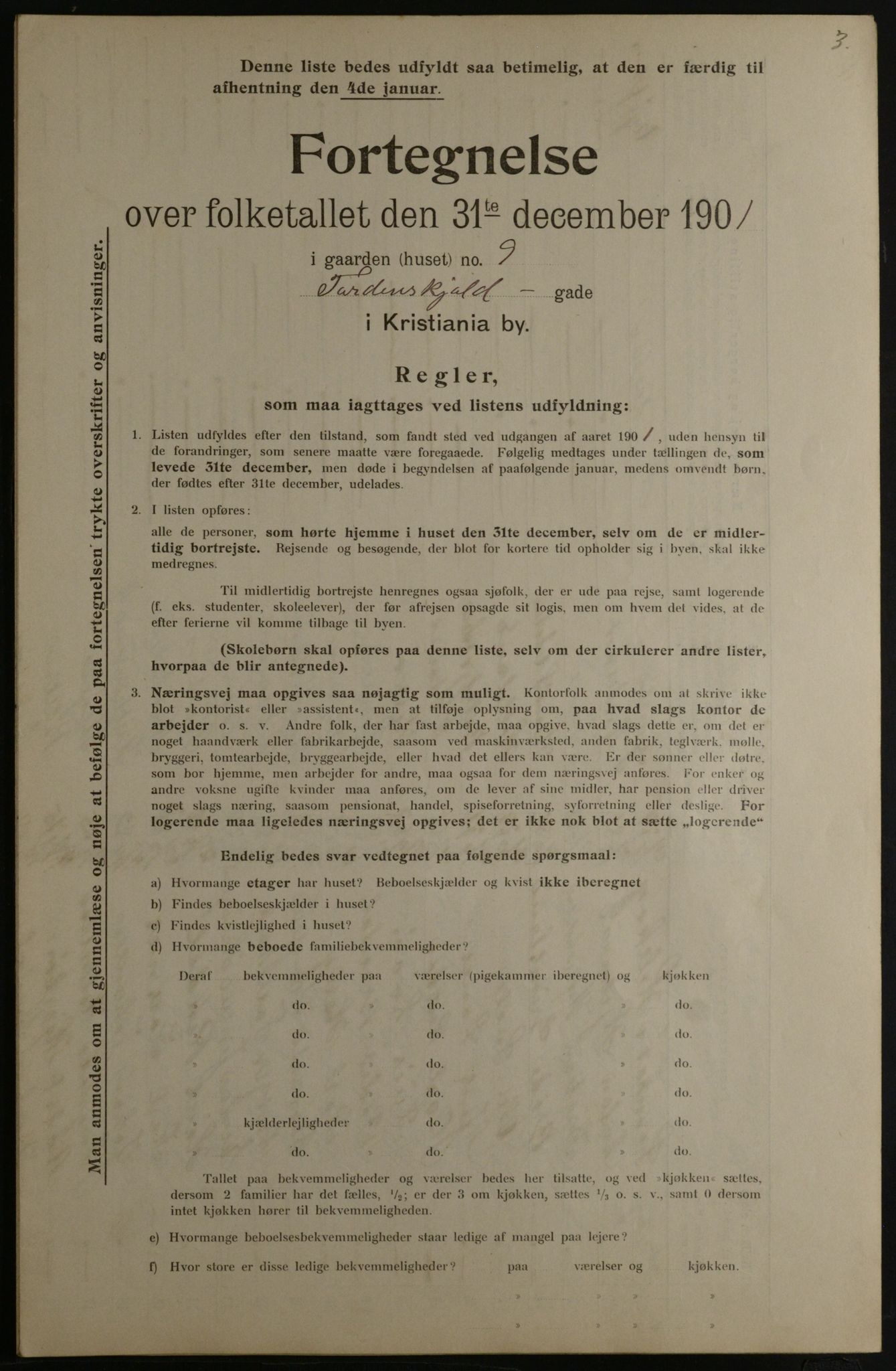 OBA, Municipal Census 1901 for Kristiania, 1901, p. 17476