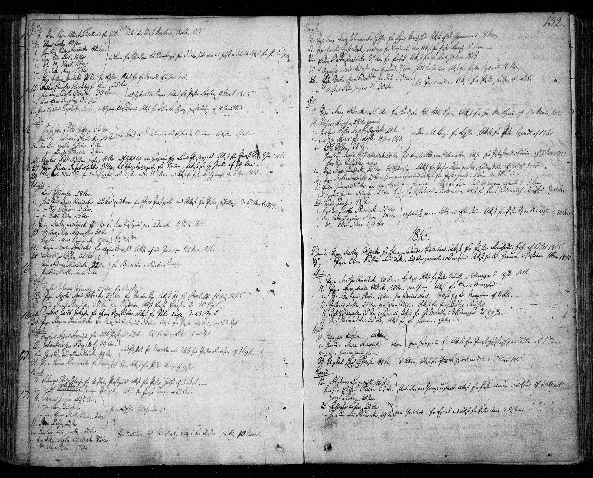 Aker prestekontor kirkebøker, AV/SAO-A-10861/F/L0011: Parish register (official) no. 11, 1810-1819, p. 132