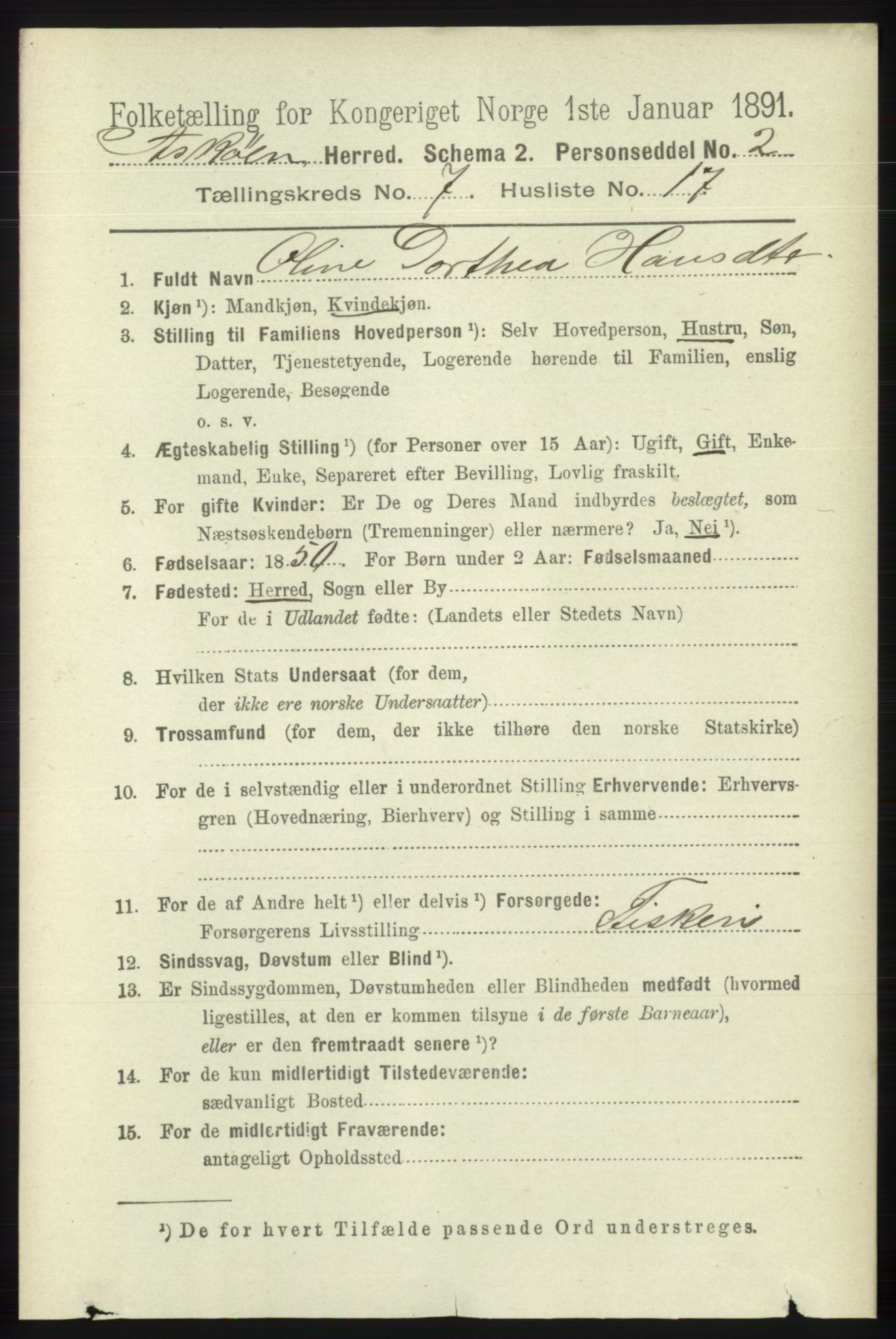 RA, 1891 census for 1247 Askøy, 1891, p. 4612