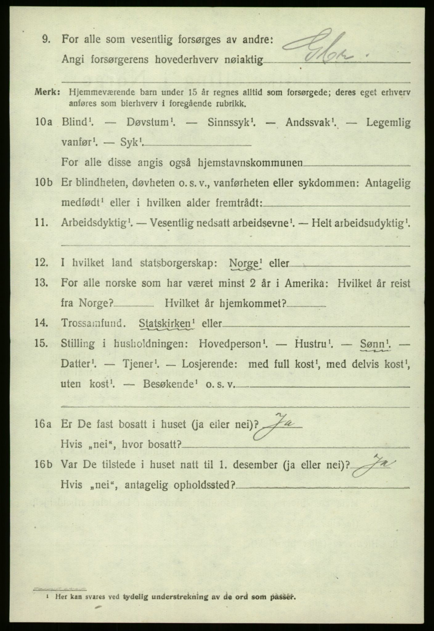 SAB, 1920 census for Fjaler, 1920, p. 3762