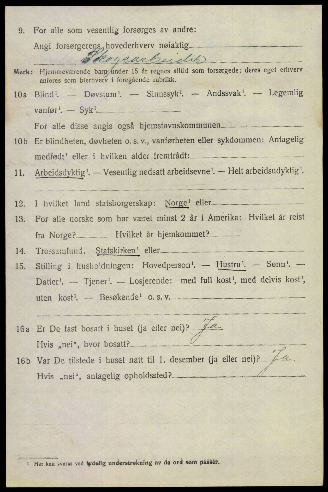 SAKO, 1920 census for Hovin, 1920, p. 468