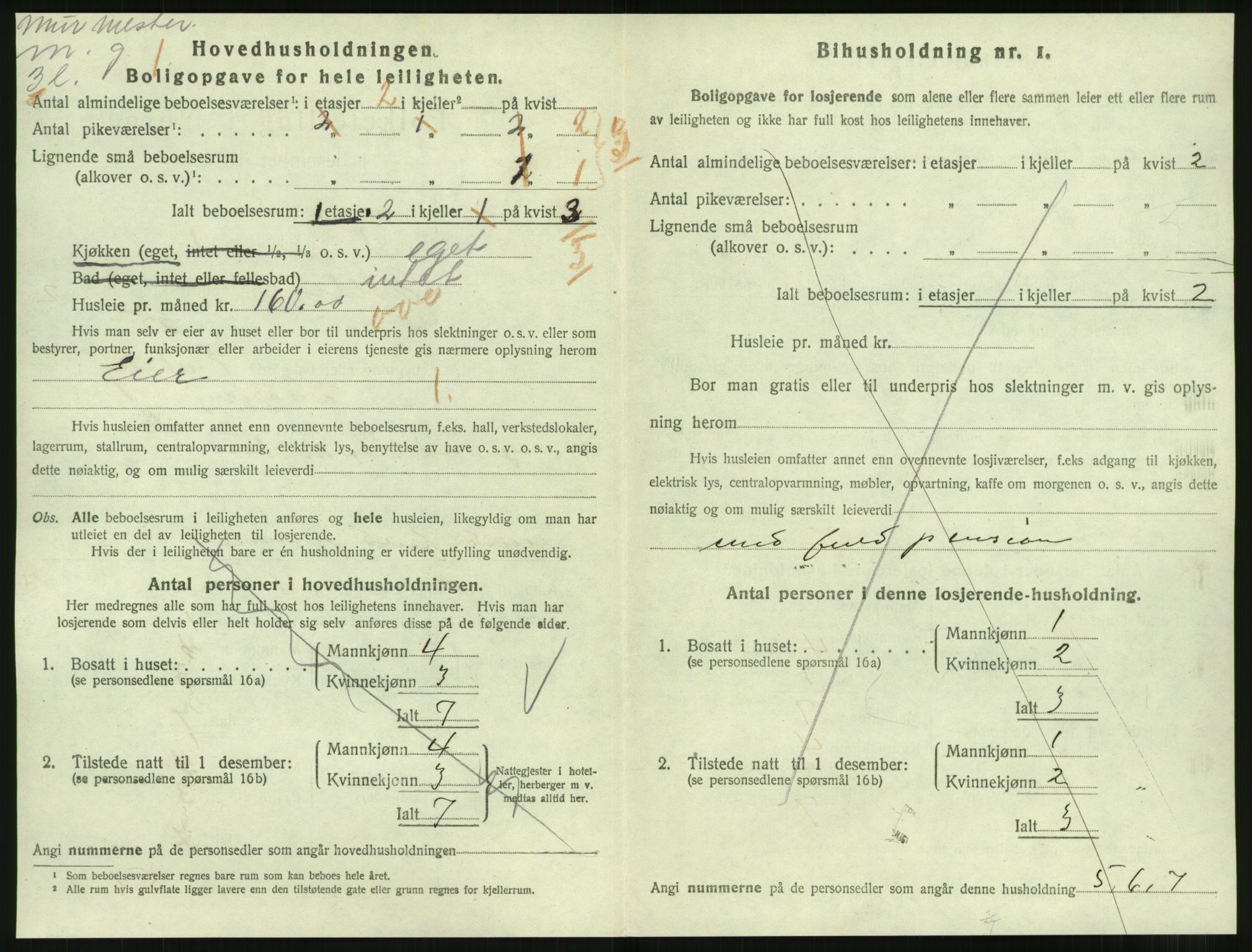 SAT, 1920 census for Molde, 1920, p. 1956