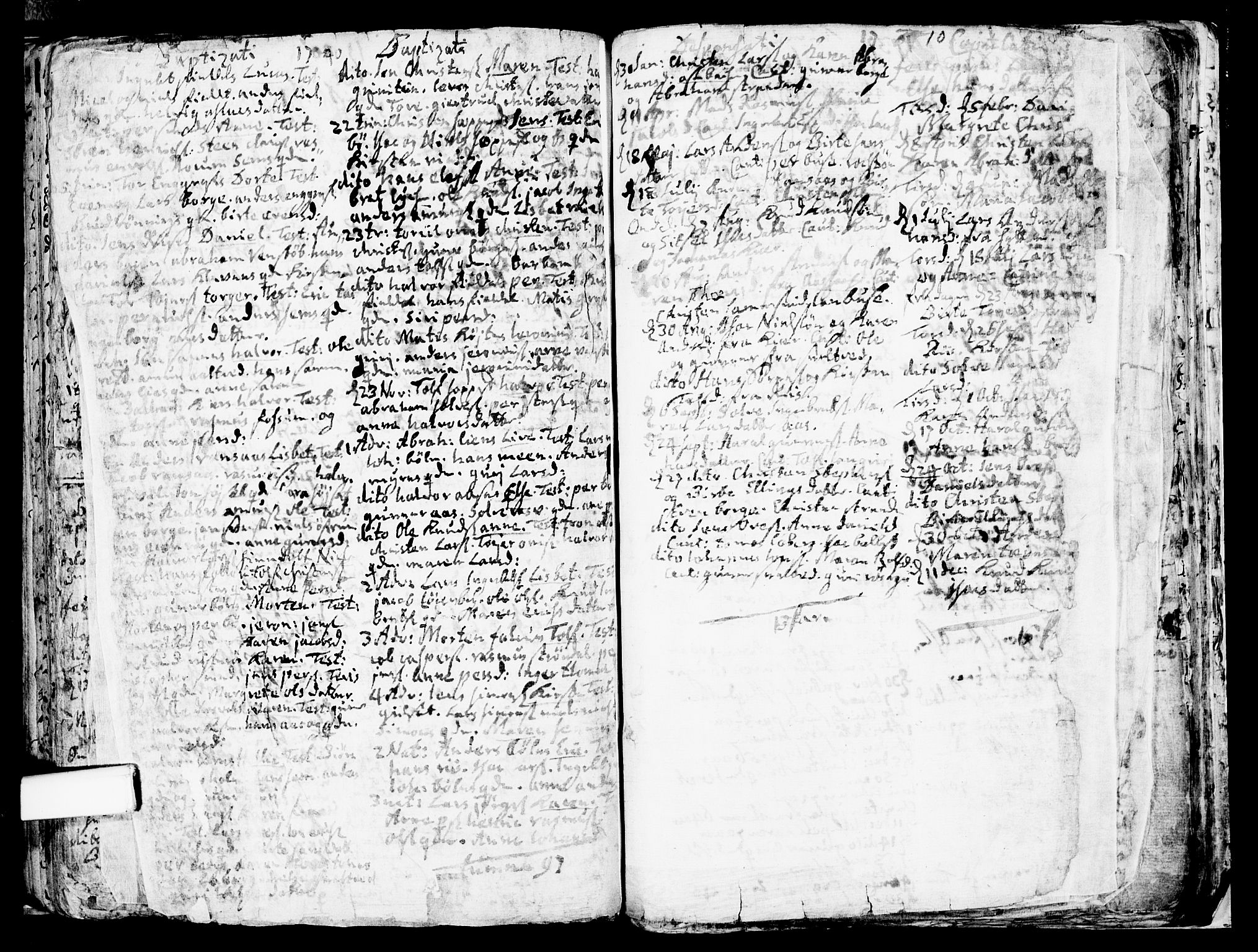 Gjerpen kirkebøker, AV/SAKO-A-265/F/Fa/L0001: Parish register (official) no. I 1, 1681-1746