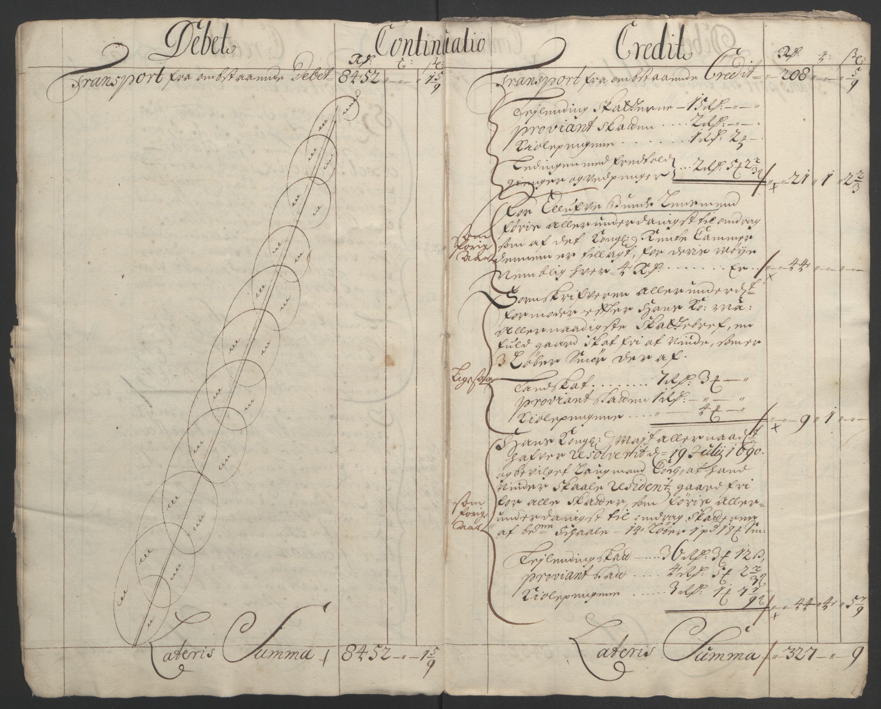 Rentekammeret inntil 1814, Reviderte regnskaper, Fogderegnskap, AV/RA-EA-4092/R48/L2975: Fogderegnskap Sunnhordland og Hardanger, 1694, p. 9