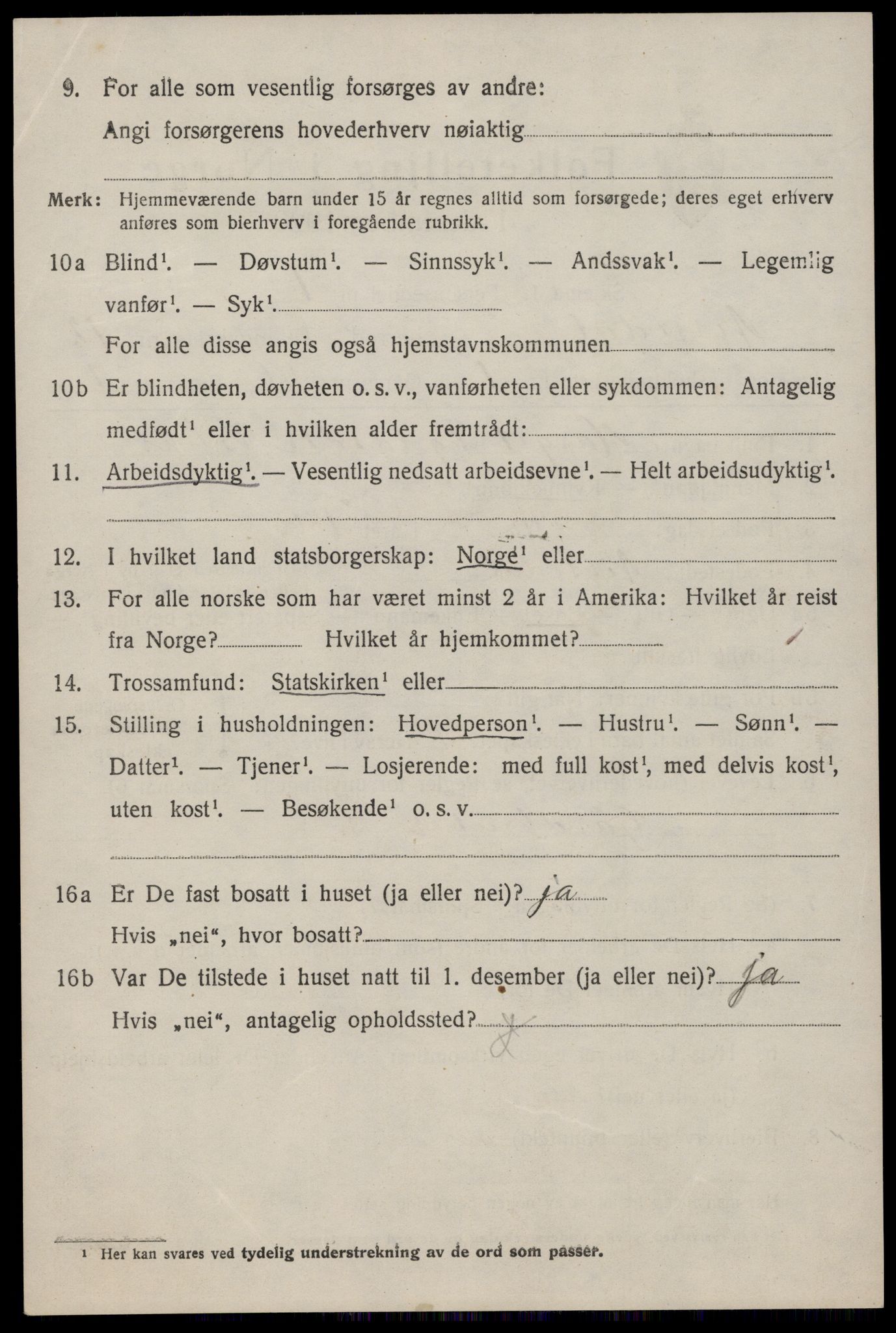 SAKO, 1920 census for Nissedal, 1920, p. 4710