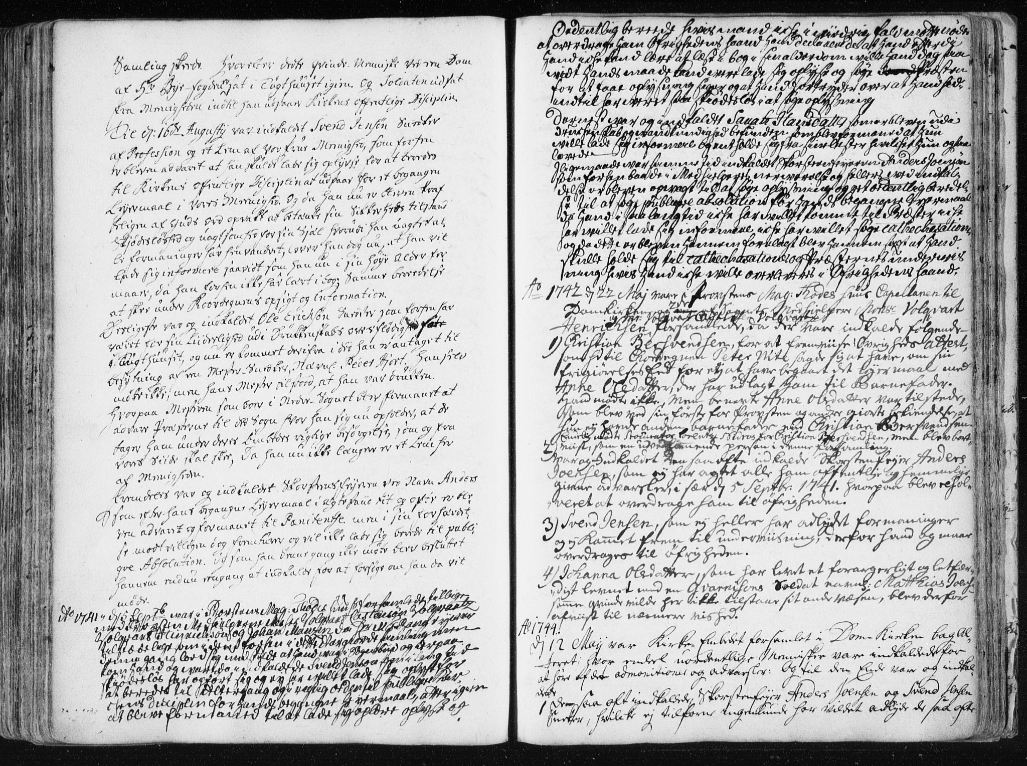 Ministerialprotokoller, klokkerbøker og fødselsregistre - Sør-Trøndelag, AV/SAT-A-1456/601/L0036: Parish register (official) no. 601A04, 1729-1769