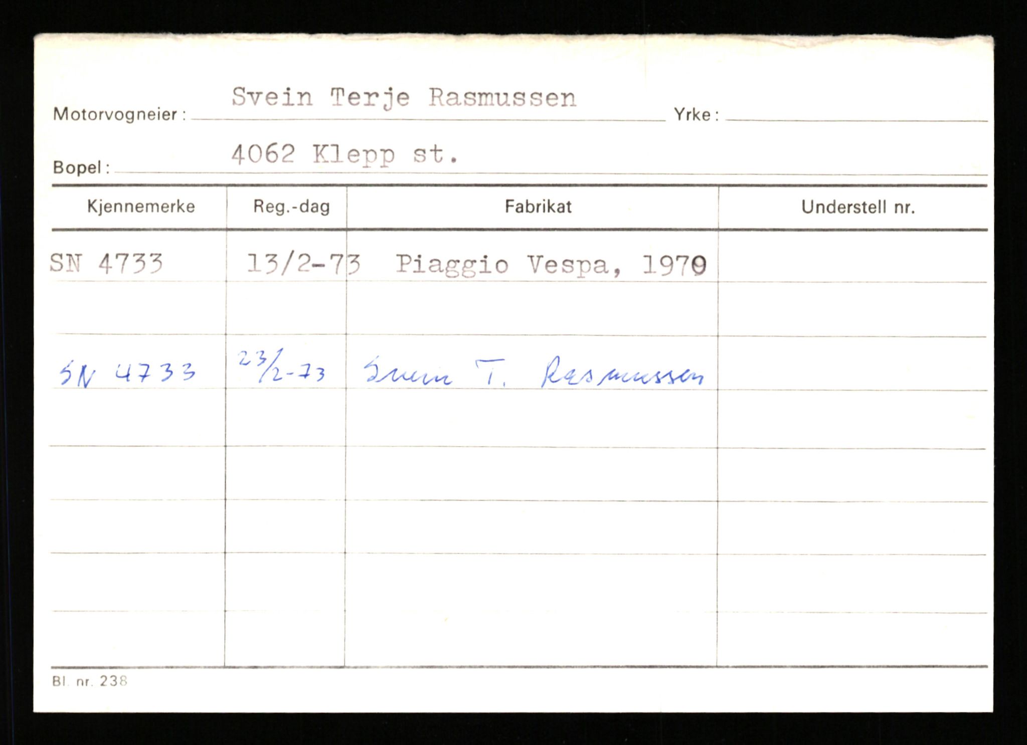 Stavanger trafikkstasjon, AV/SAST-A-101942/0/G/L0001: Registreringsnummer: 0 - 5782, 1930-1971, p. 2837