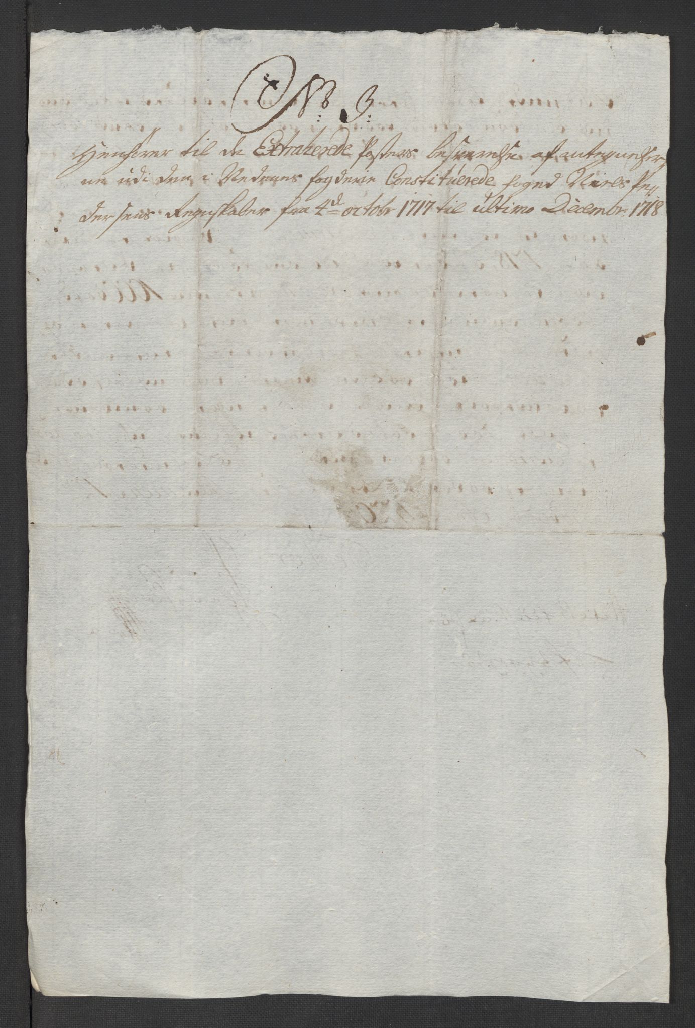 Rentekammeret inntil 1814, Reviderte regnskaper, Fogderegnskap, AV/RA-EA-4092/R39/L2328: Fogderegnskap Nedenes, 1718, p. 423