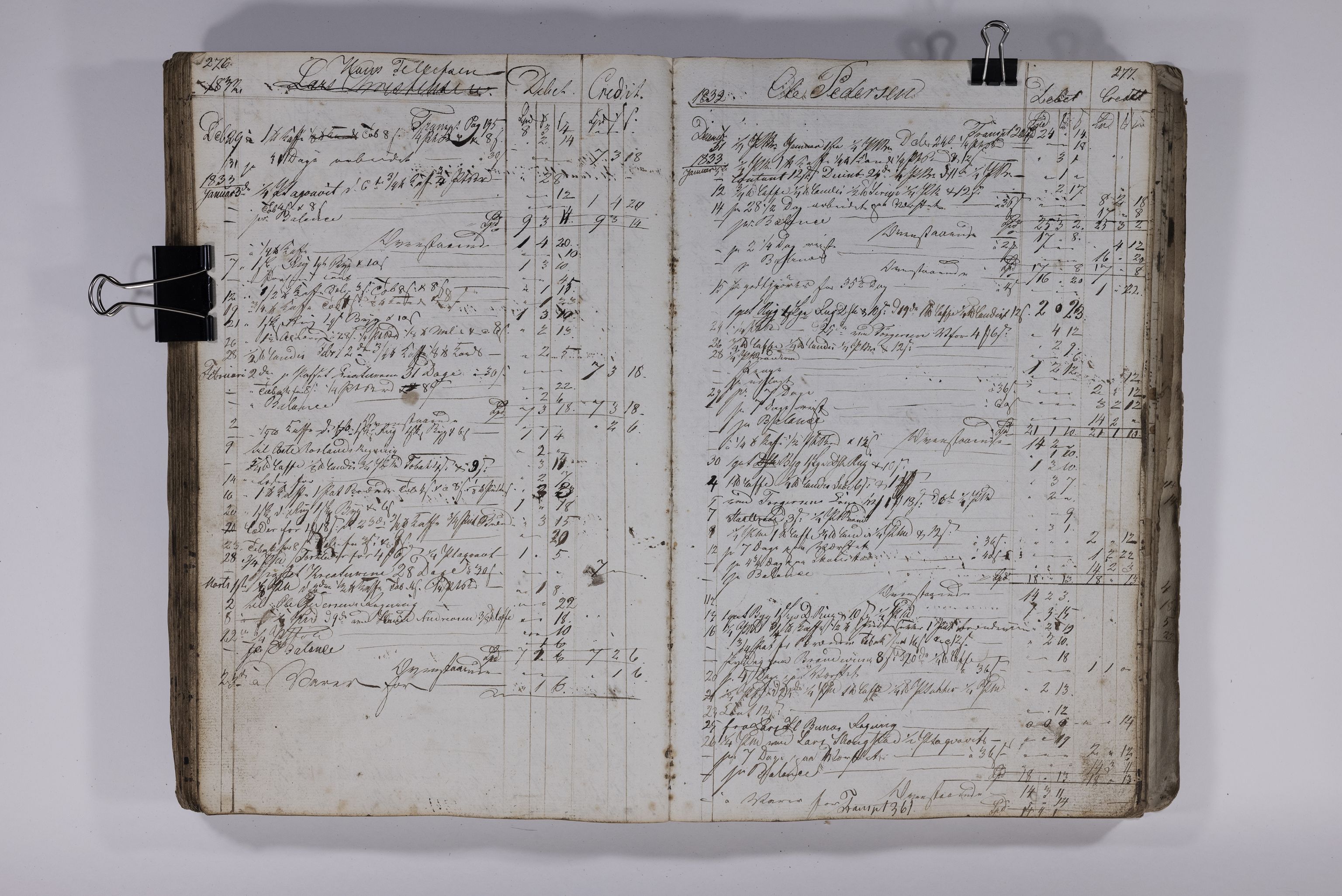 Blehr/ Kjellestad, TEMU/TGM-A-1212/R/Rd/L0007: Regnskapsbok, 1832-1835, p. 205