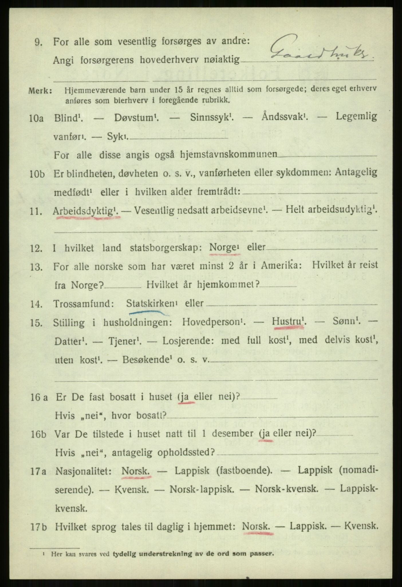 SATØ, 1920 census for Målselv, 1920, p. 7868