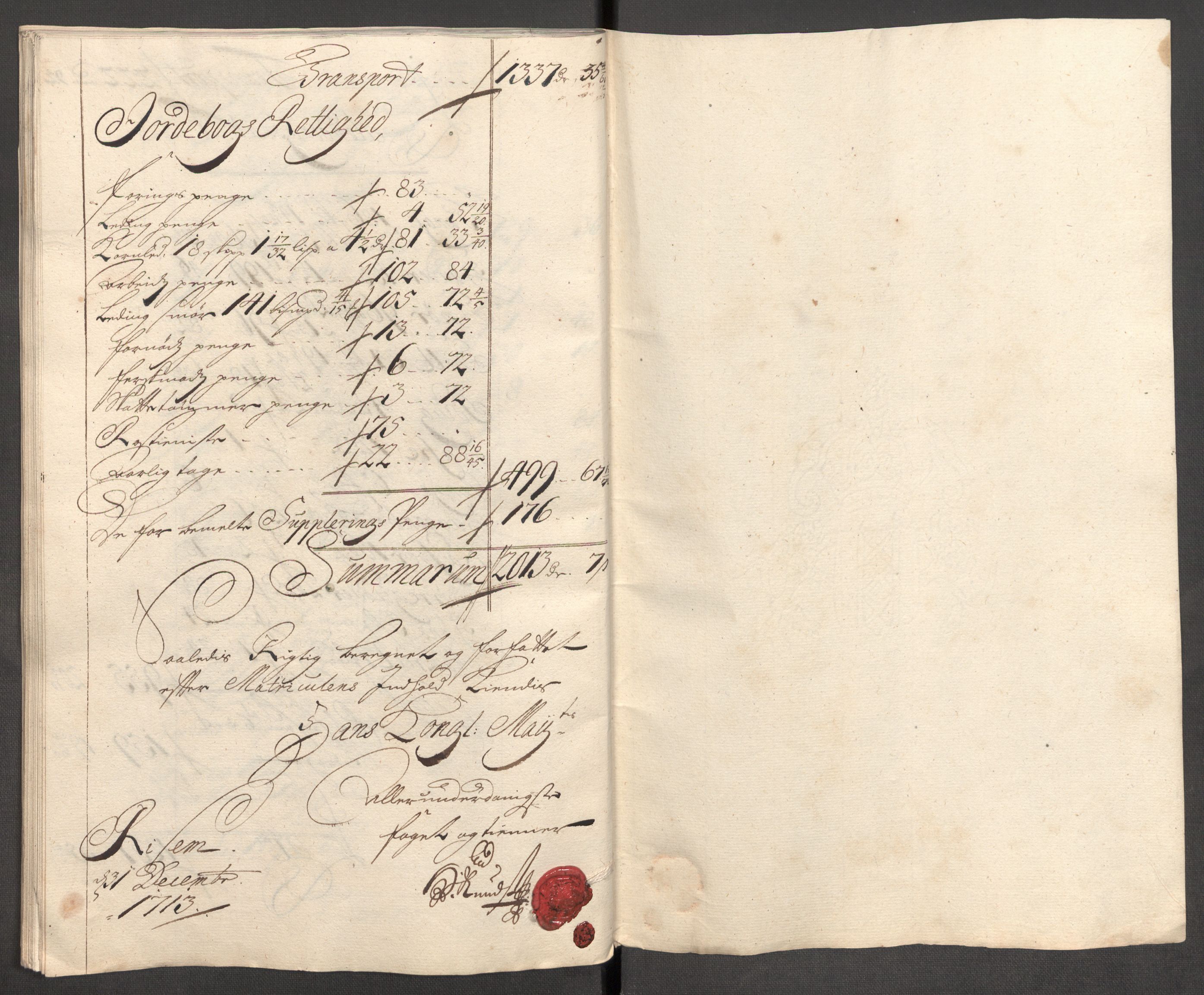 Rentekammeret inntil 1814, Reviderte regnskaper, Fogderegnskap, AV/RA-EA-4092/R04/L0138: Fogderegnskap Moss, Onsøy, Tune, Veme og Åbygge, 1713-1714, p. 253