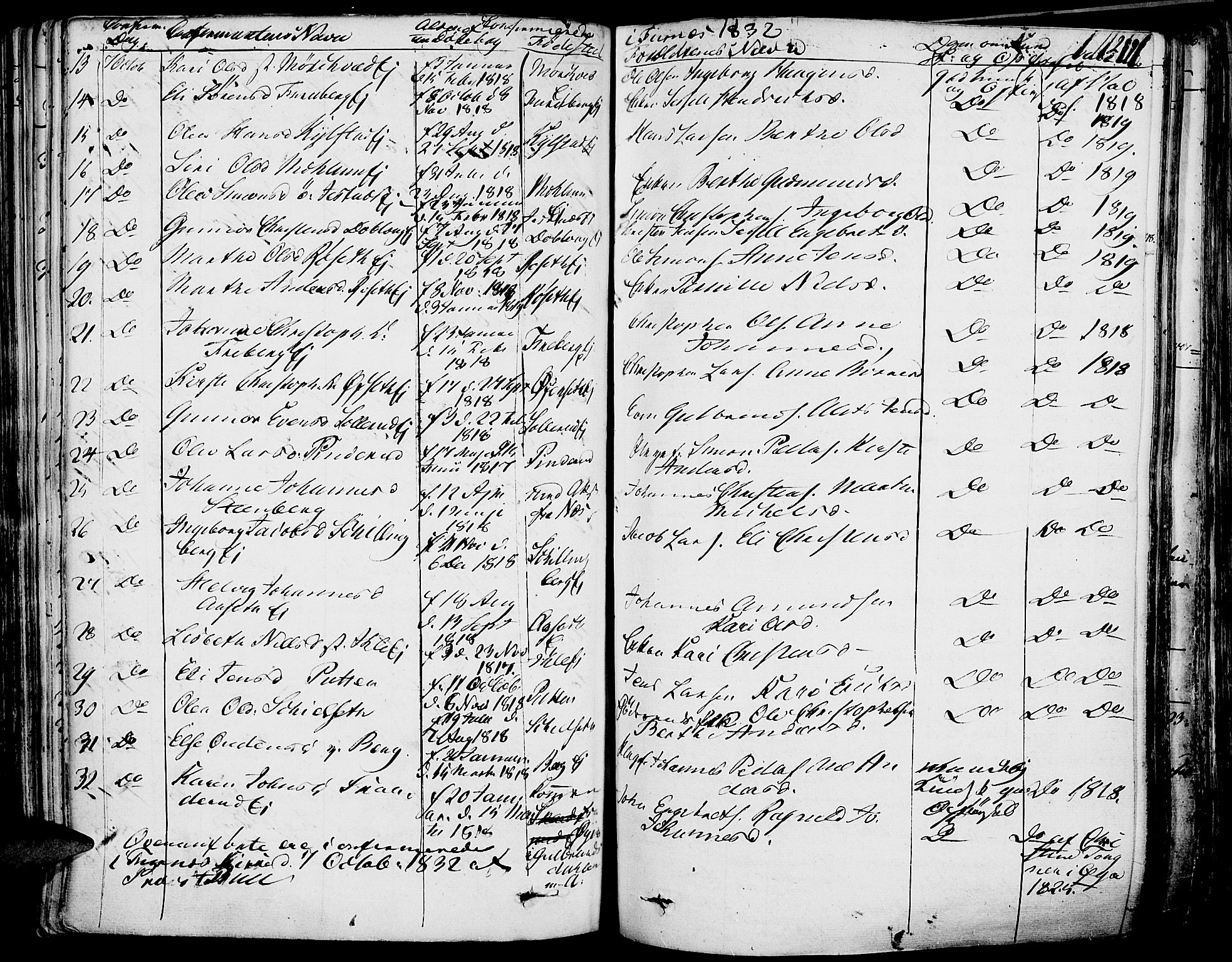 Vang prestekontor, Hedmark, AV/SAH-PREST-008/H/Ha/Haa/L0009: Parish register (official) no. 9, 1826-1841, p. 289